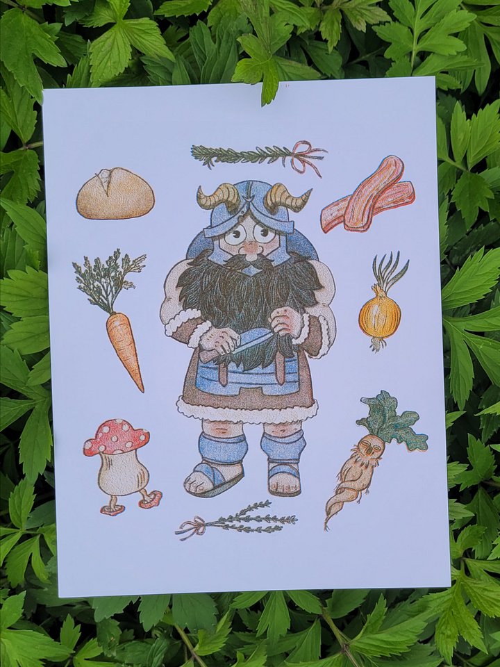 Dungeon Riso Print product image (1)