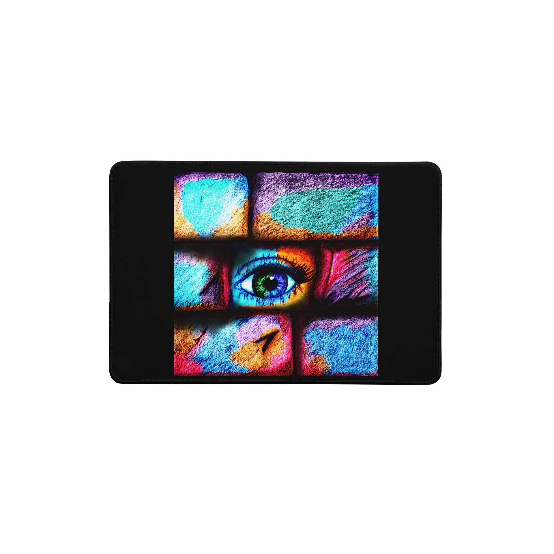 "Behind the wall" Desk Mat product image (1)