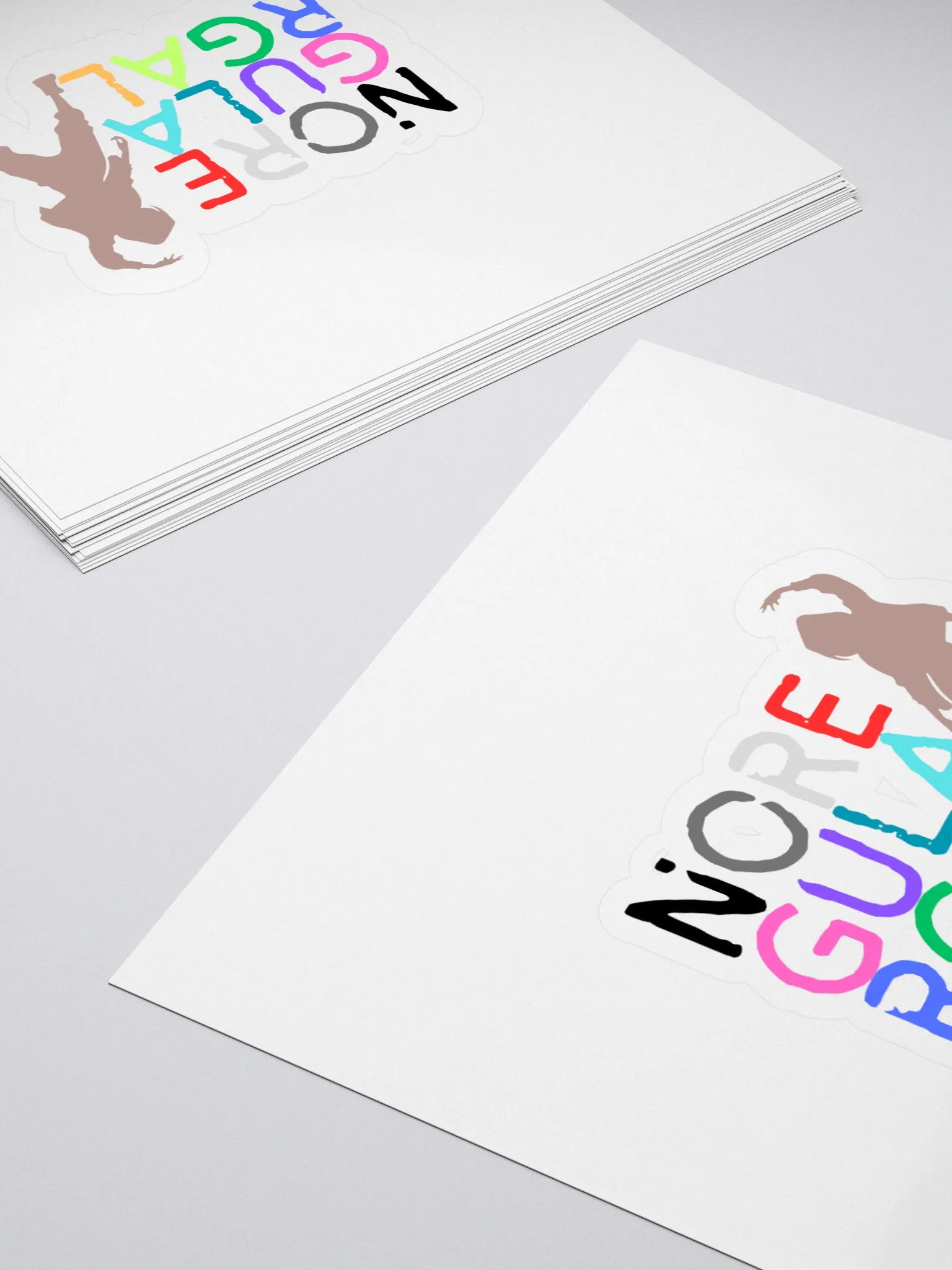 Rainbow GAL, Kiss Cut Stickers product image (4)