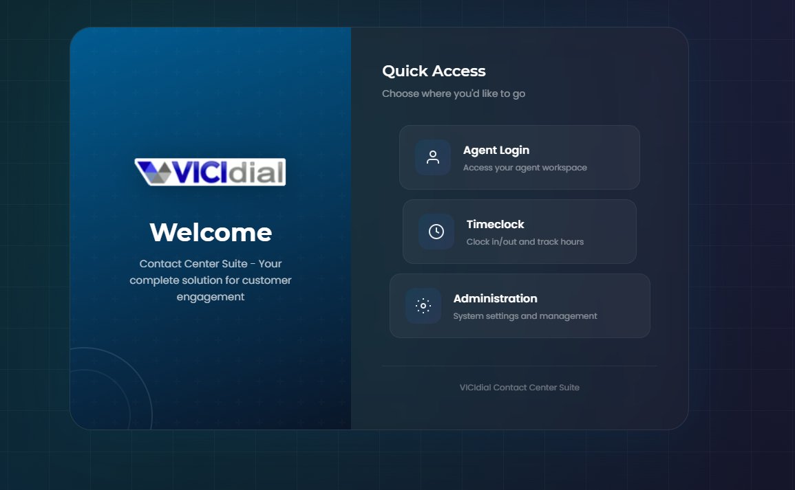 Vicidial Welcome Page Custom Design for Vicidial Theme and old Vicidial product image (3)