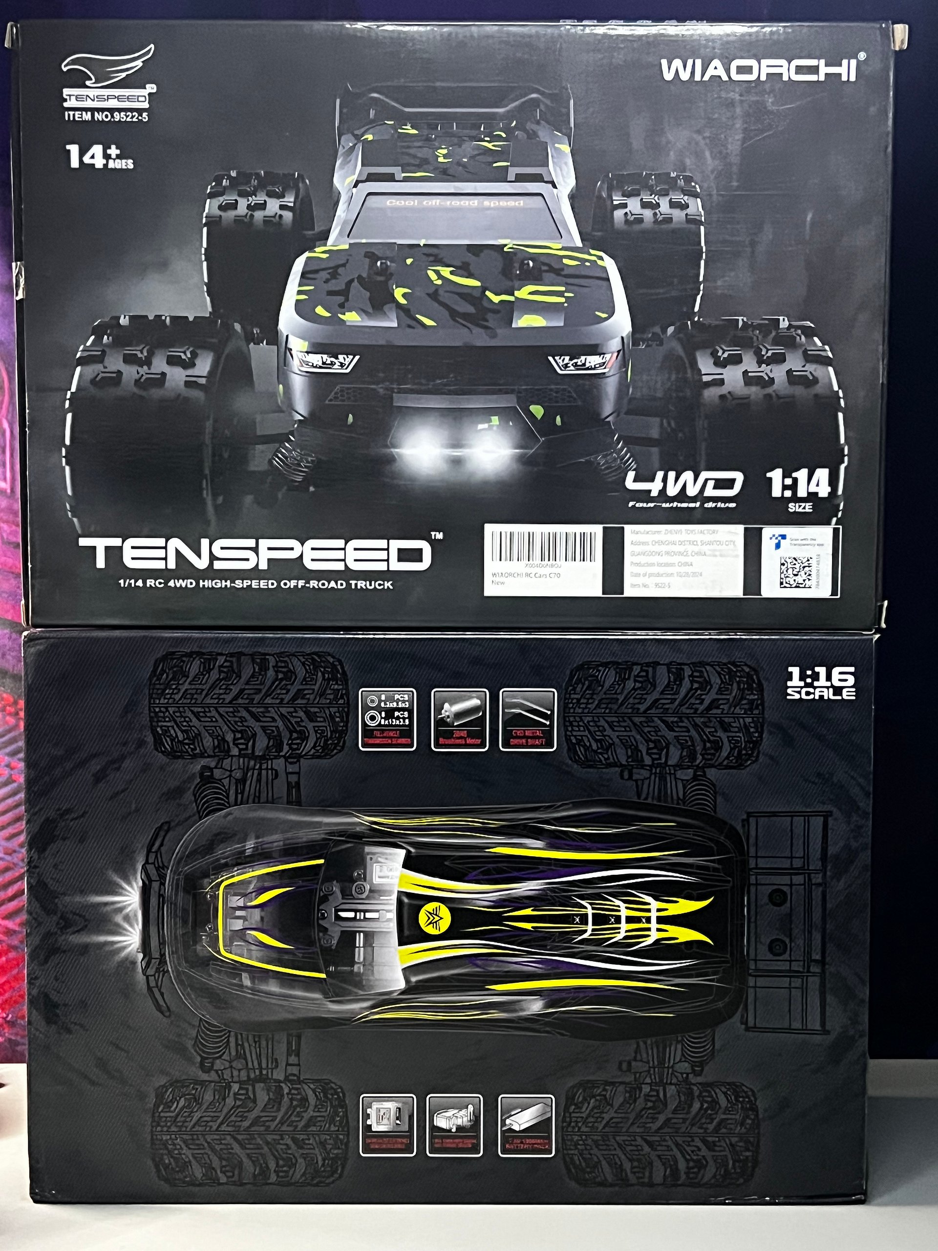 GNCRC Off-Road RC Truck Bundle — TenSpeed + Scout product image (1)