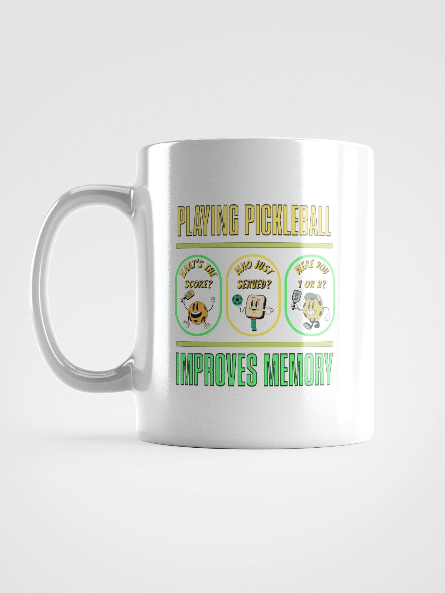 Playing Pickleball Improves Memory Boosting Mug product image (1)