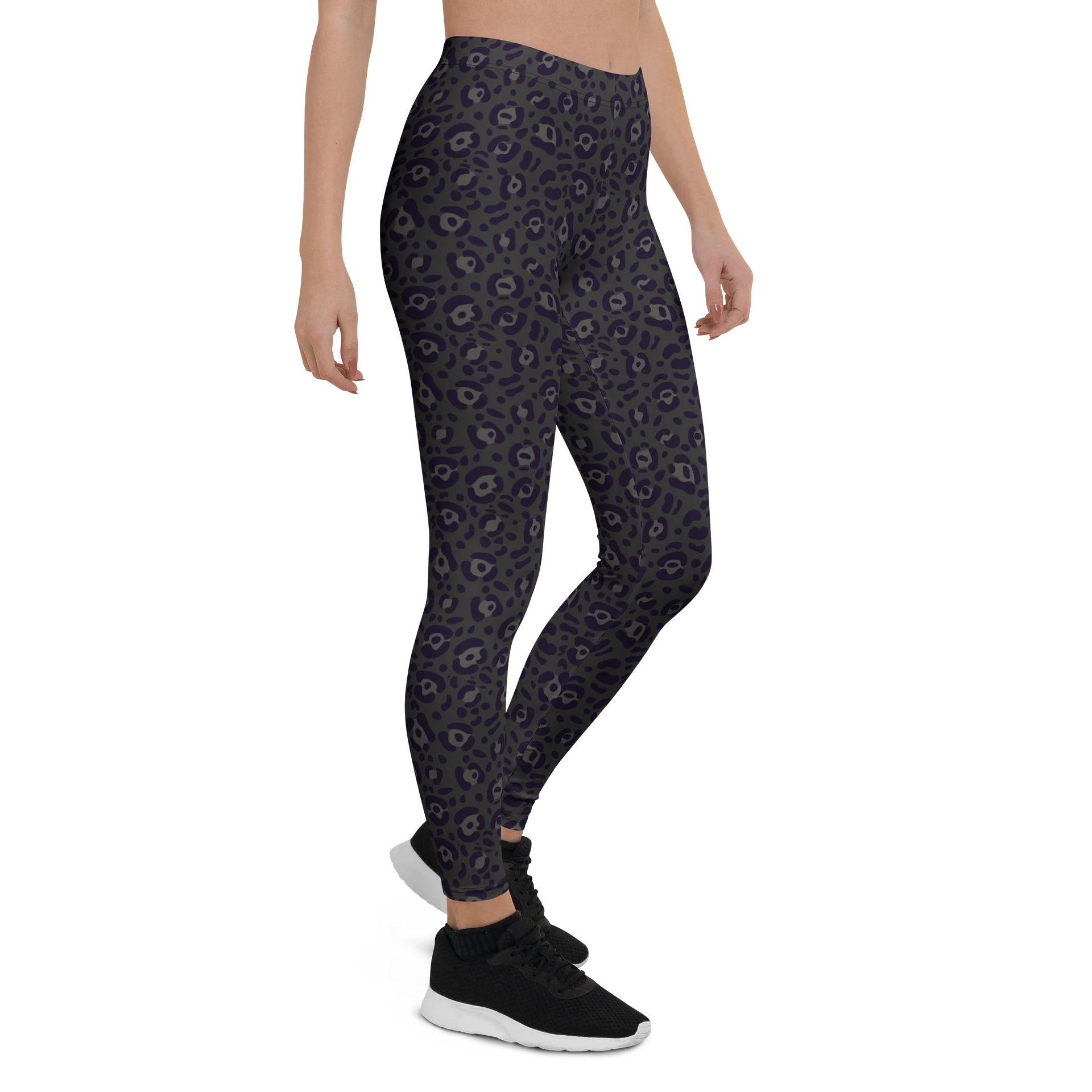 Comfortable Leggings with Bold Black Leopard Print product image (5)