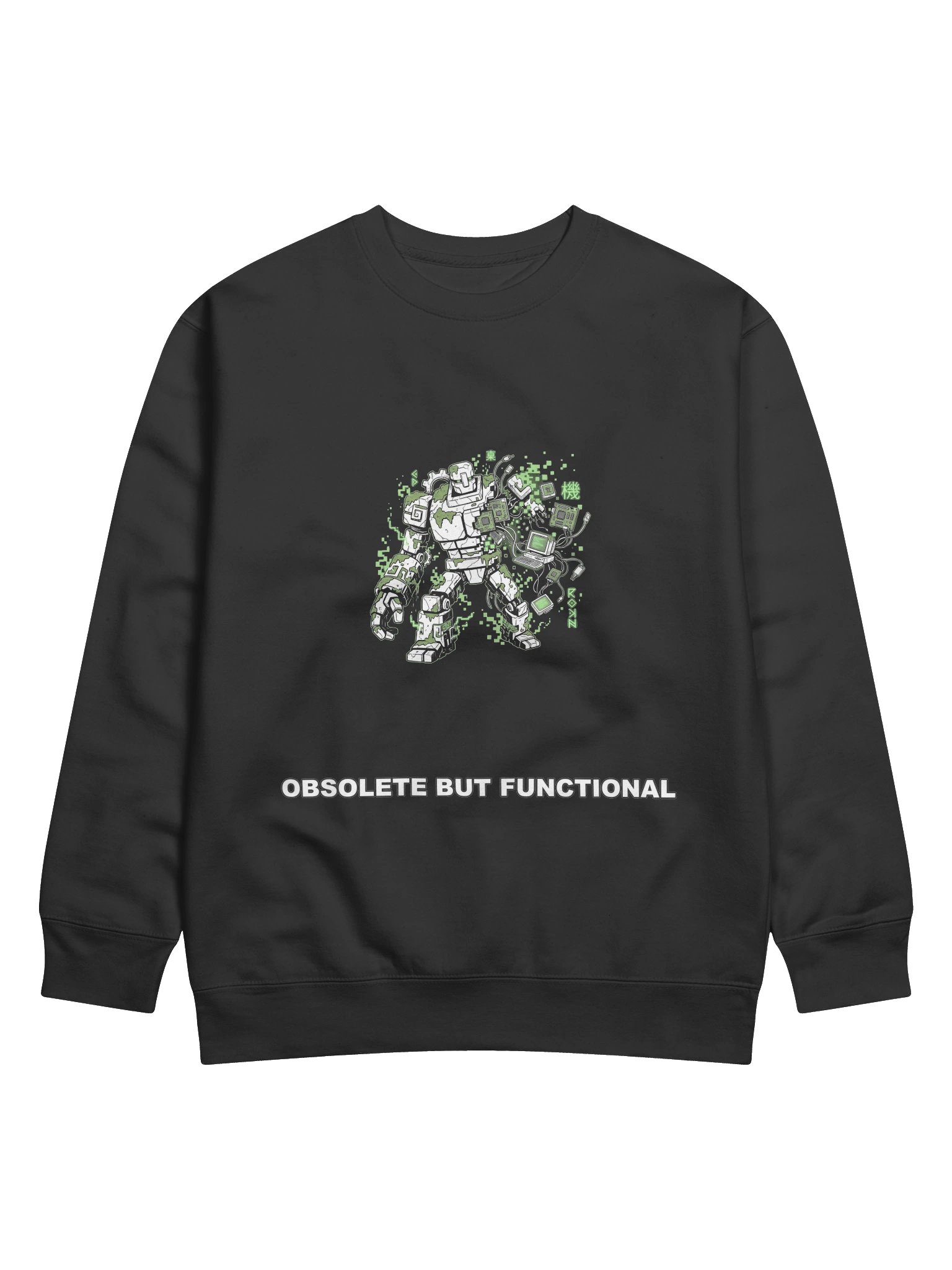 Obsolete Tech Robot Unisex Sweatshirt product image (1)
