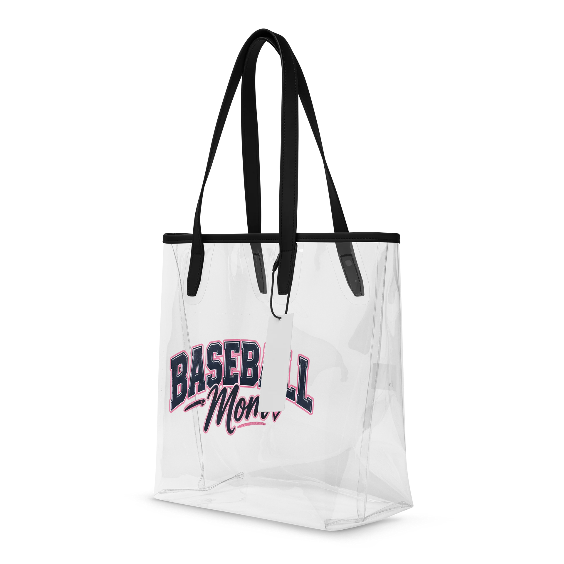 Baseball Mom Clear Tote Bag | Game Day Essentials Bag product image (5)