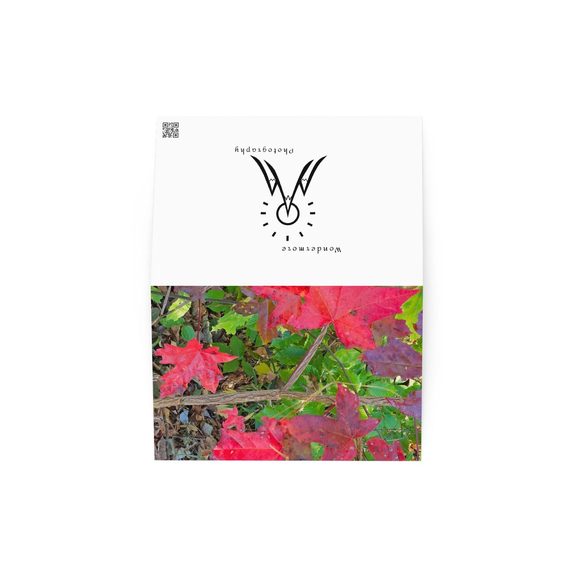 Maple Leaves Greeting Card (blank) product image (2)