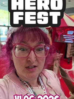 Come with me to Hero Fest 2026! The whole convention is also a huge scavenger hunt, where you had to explore every booth and participate in a ton of activities to get stickers and win rewards ! Thank you for inviting me @herofestch, I can't wait to come back next year!   #HeroFest #HeroFest26