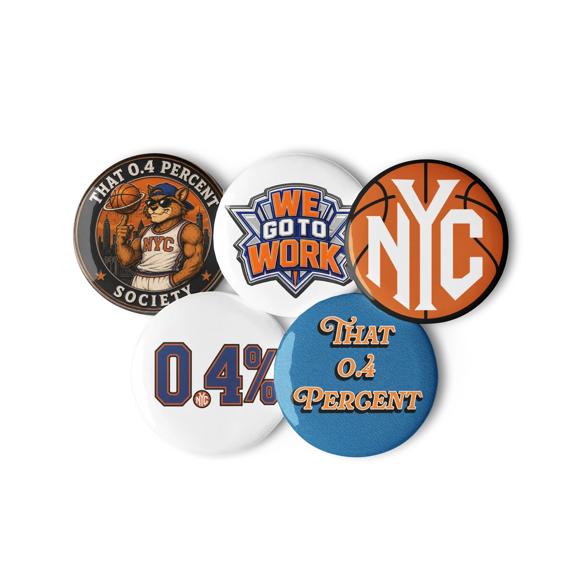 "Starting 5" button set. product image (2)