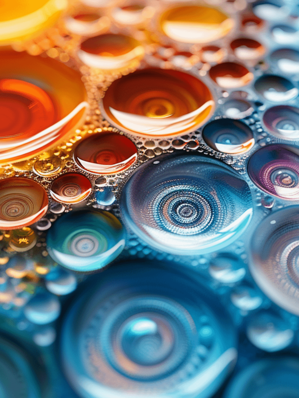 Calming and Relaxing Abstract Art Wallpaper Beautiful Aesthetic Visual ...