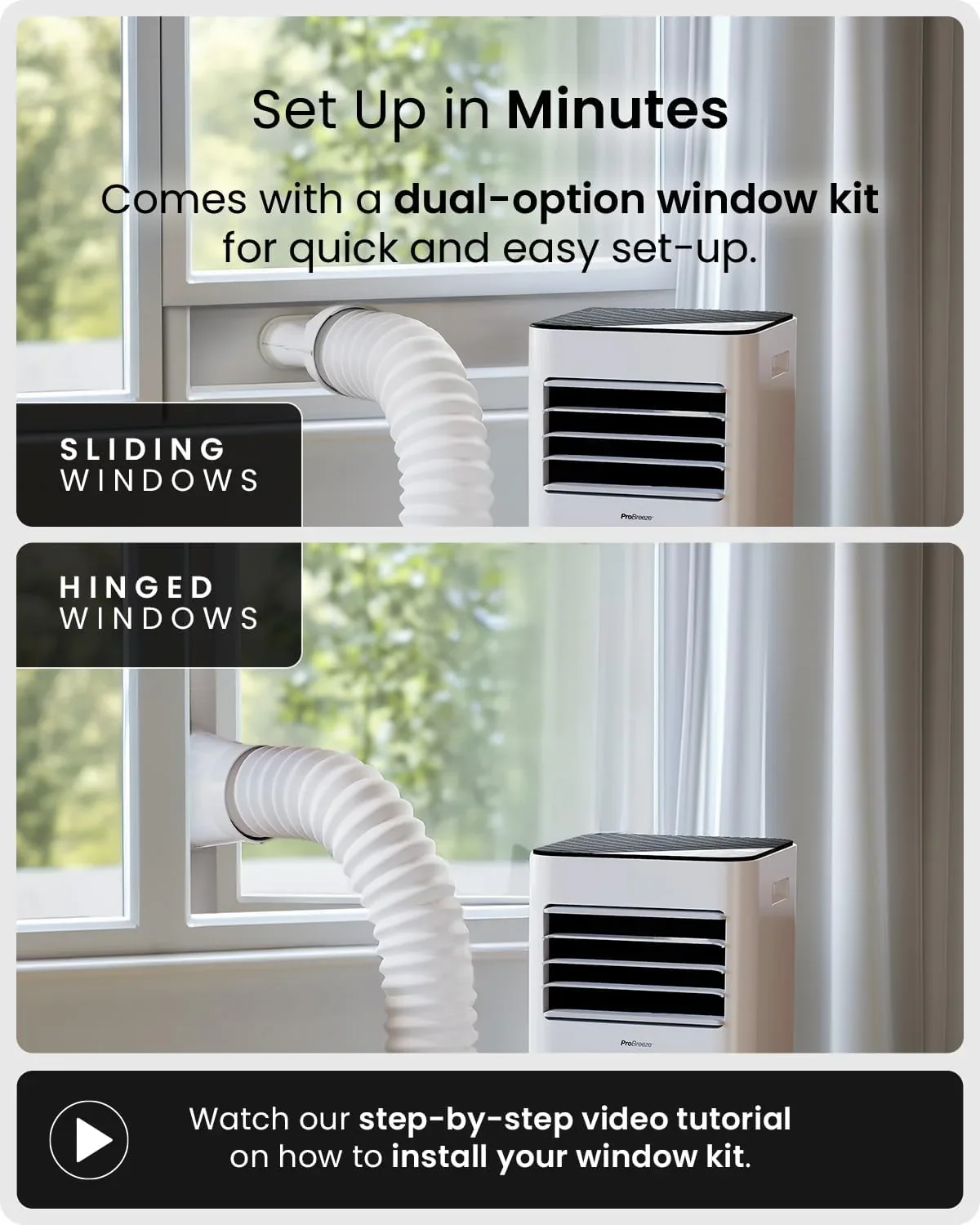 7000 BTU Portable Air Conditioner with Dehumidifier, Sleep Mode & Remote Control product image (4)