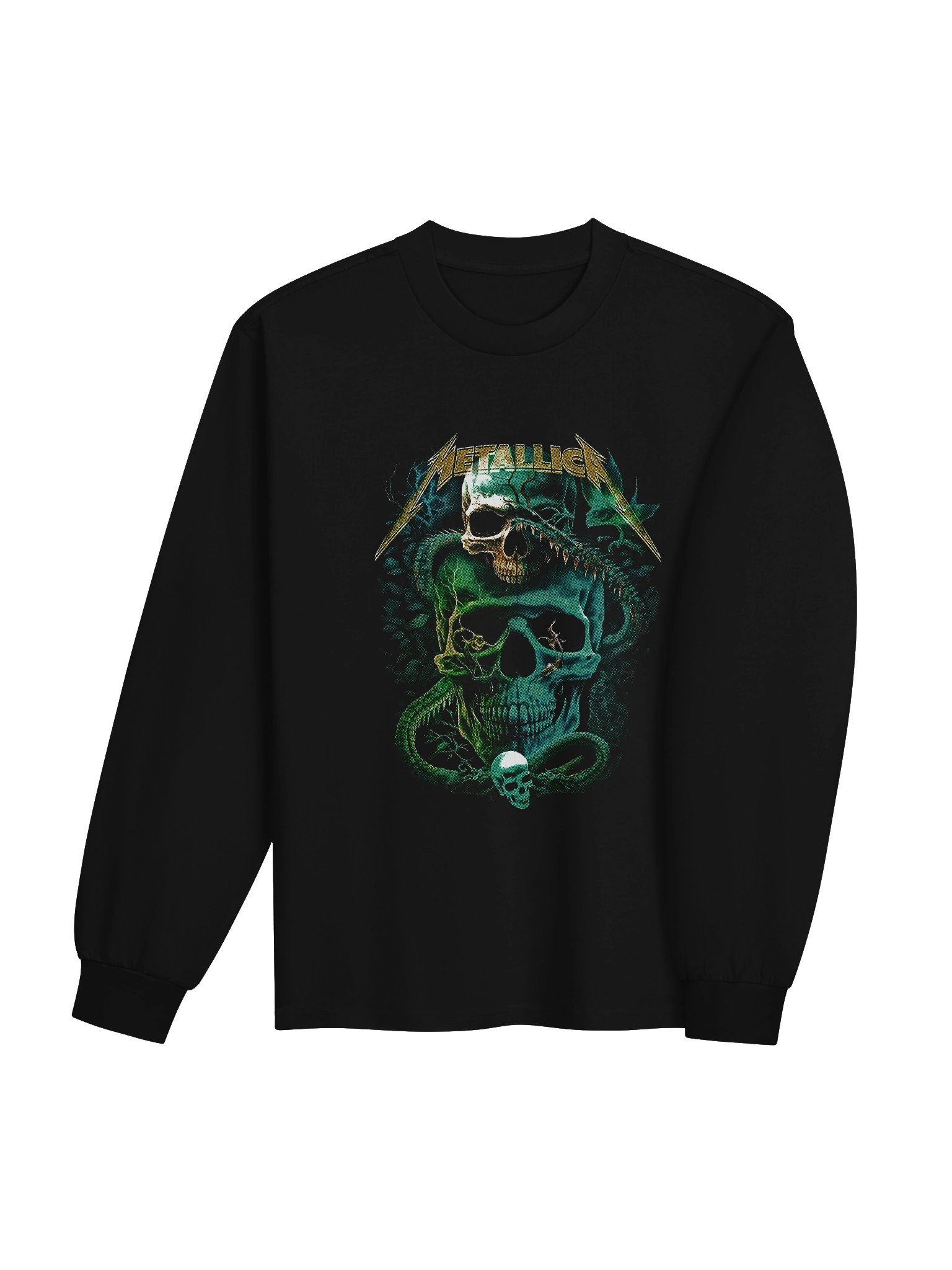AS Colour Heavyweight Long Sleeve – Metallica Snake & Skull Edition (DTFx Print) product image (4)
