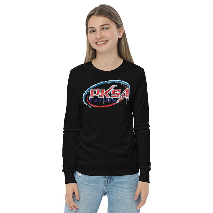 Kids: Iced Out PKSA Logo Long Sleeve Tee product image (2)