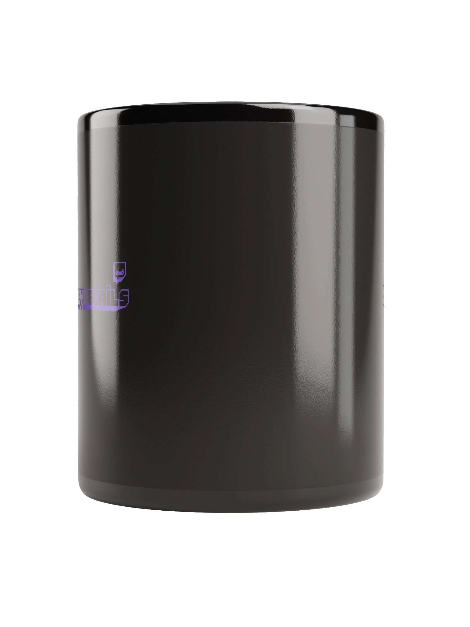 TTV White - Black Glossy Mug product image (4)