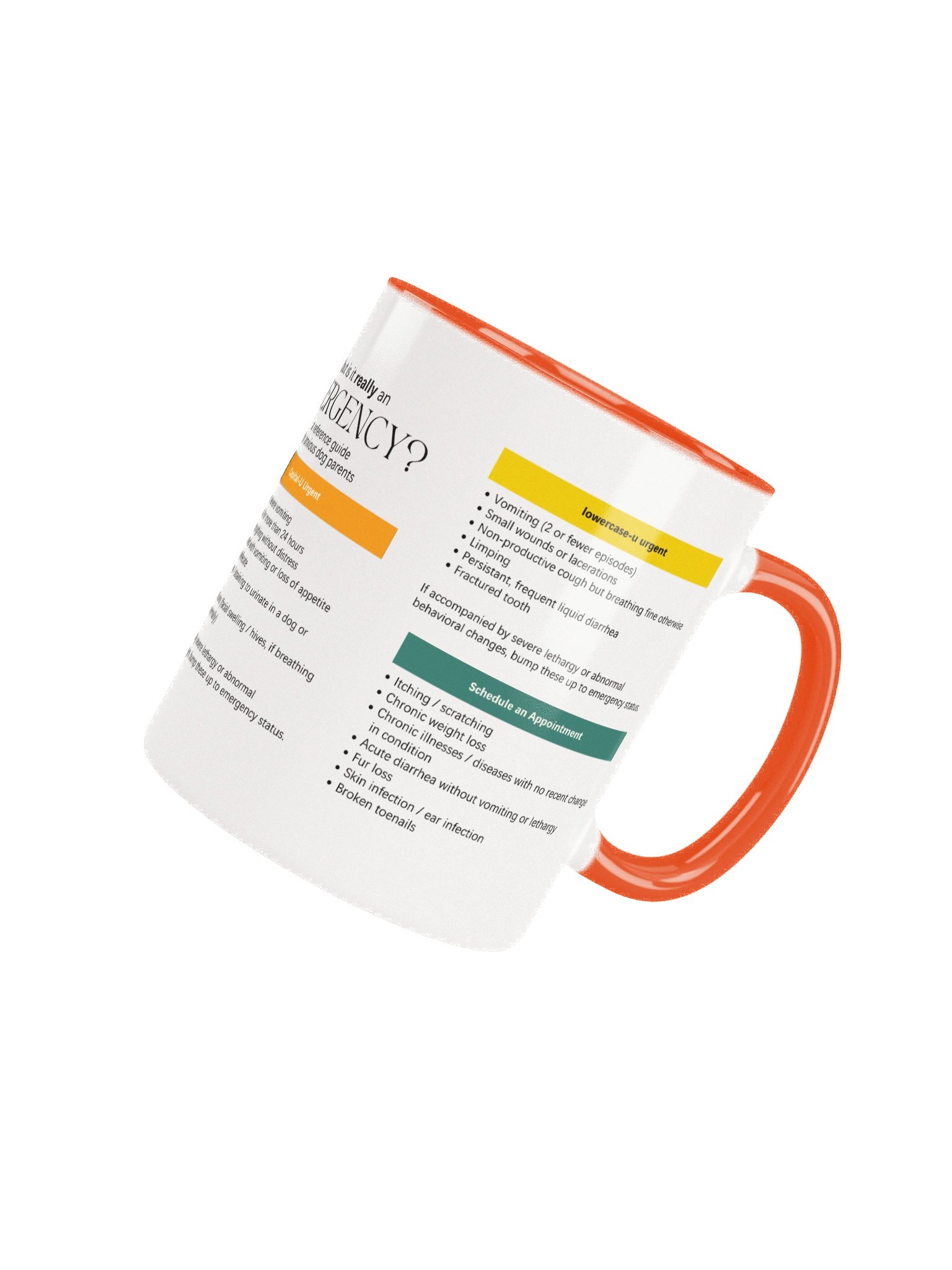 Dog Emergency Urgency Mug product image (24)