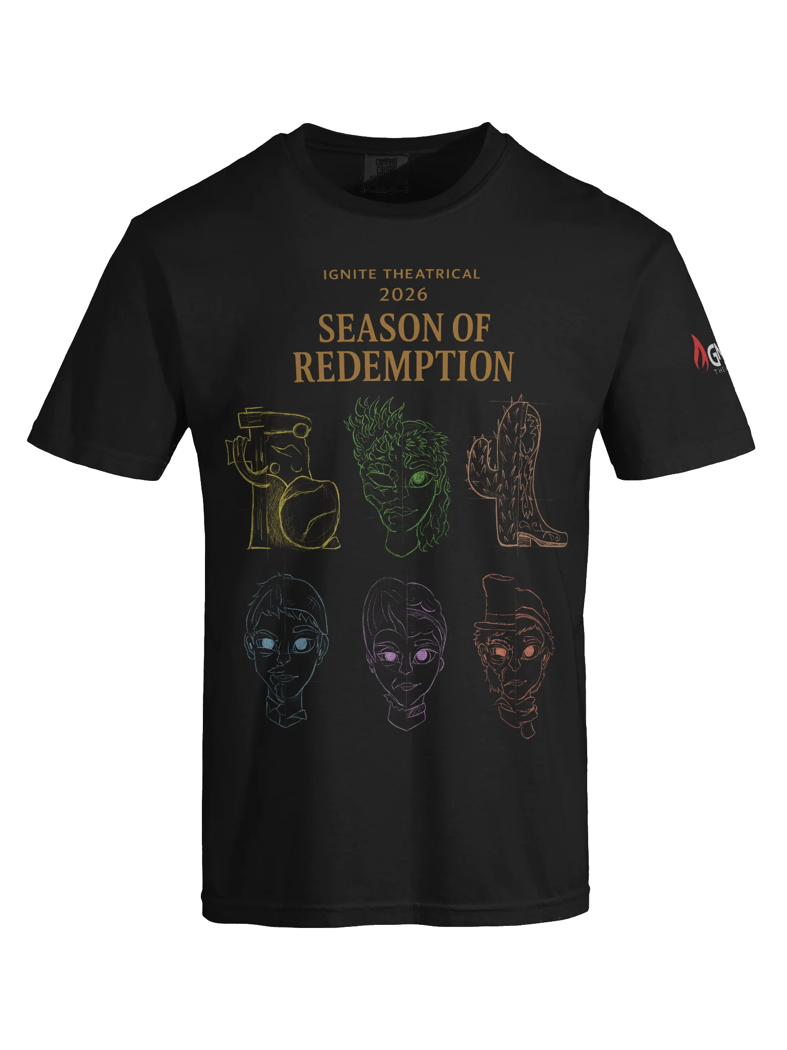 Ignite Theatrical 2026 Full Season Souvenir Tee product image (7)