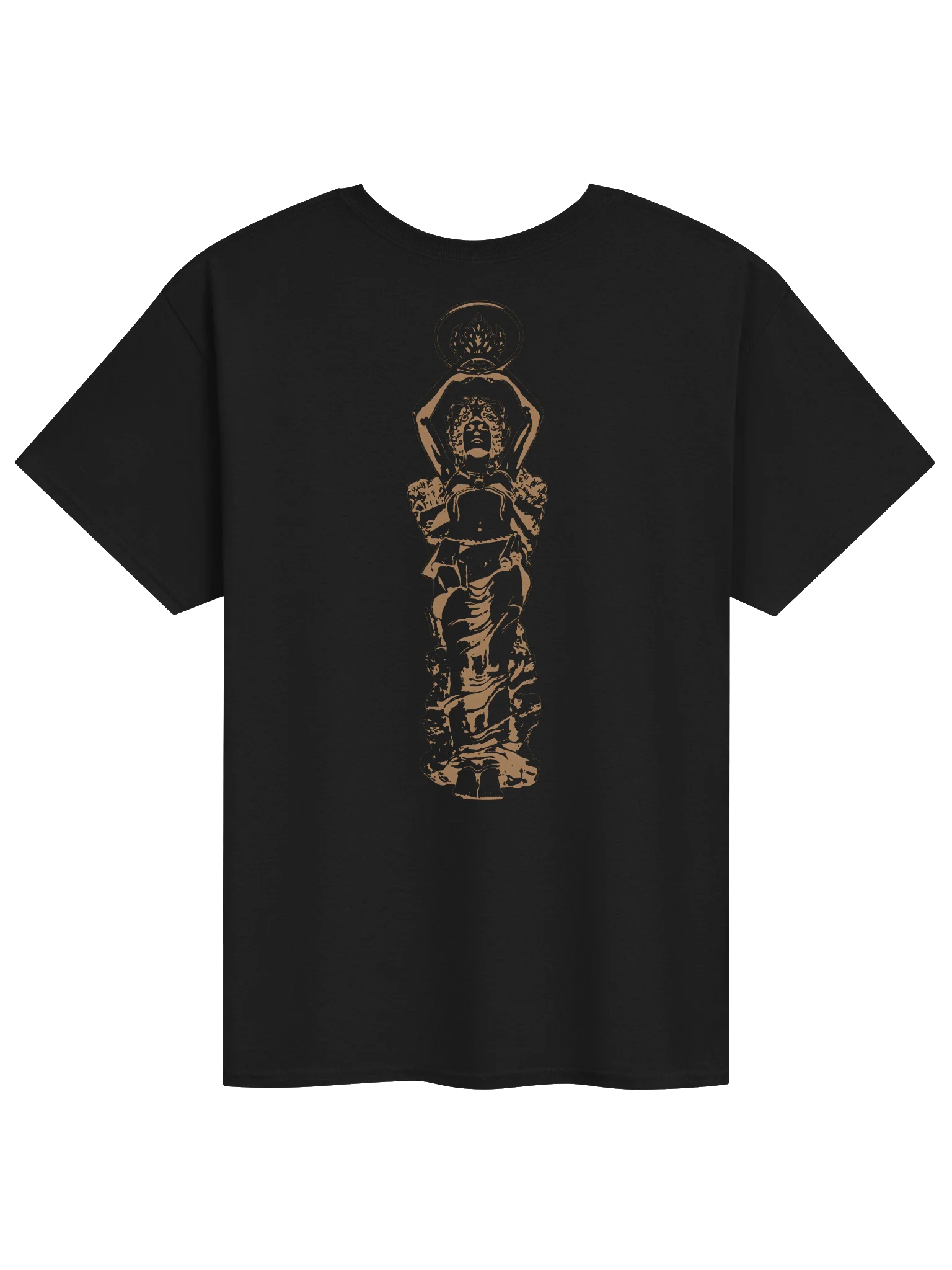 Statue Logo T-Shirt (Gold Logo) product image (2)