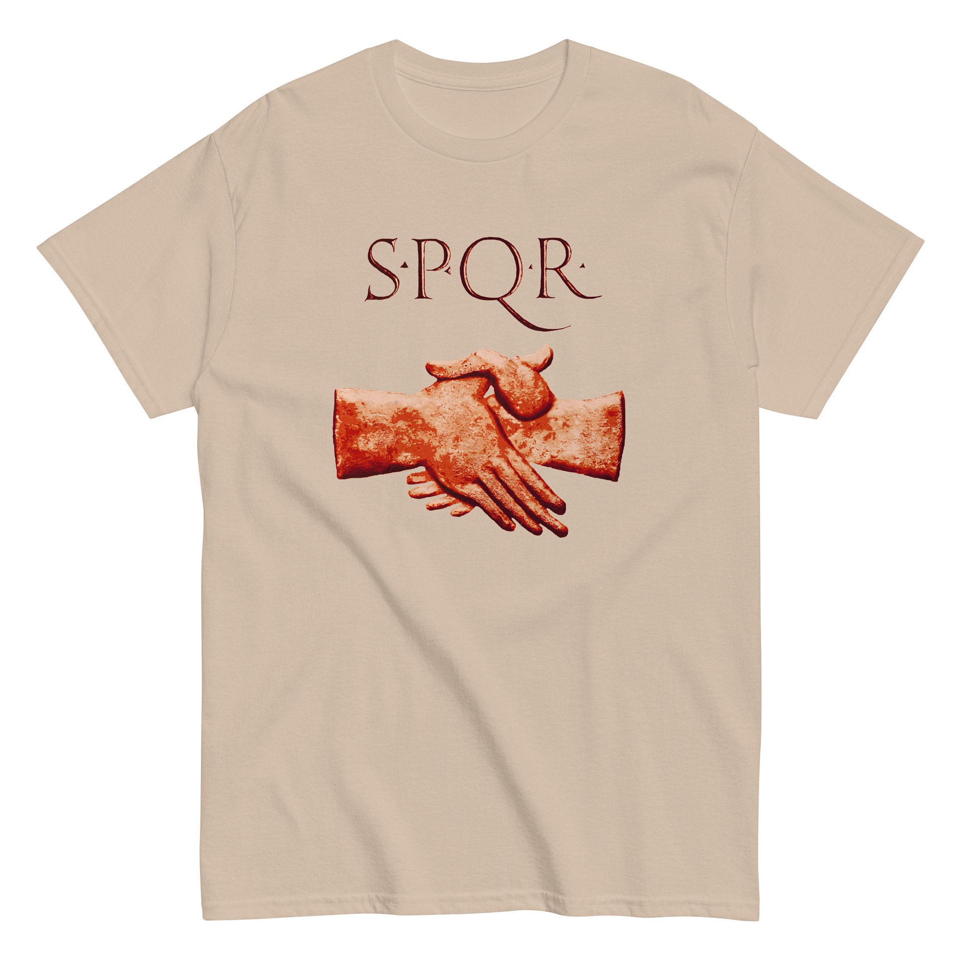 SPQR Handshake Authentic Roman Art from 1st to 3rd centuries AD, T-shirt product image (3)