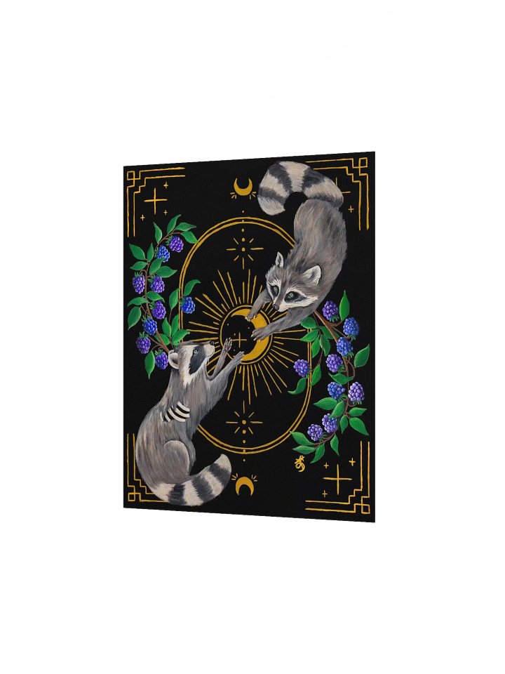 Raccoon Ritual Original Art Print product image (2)