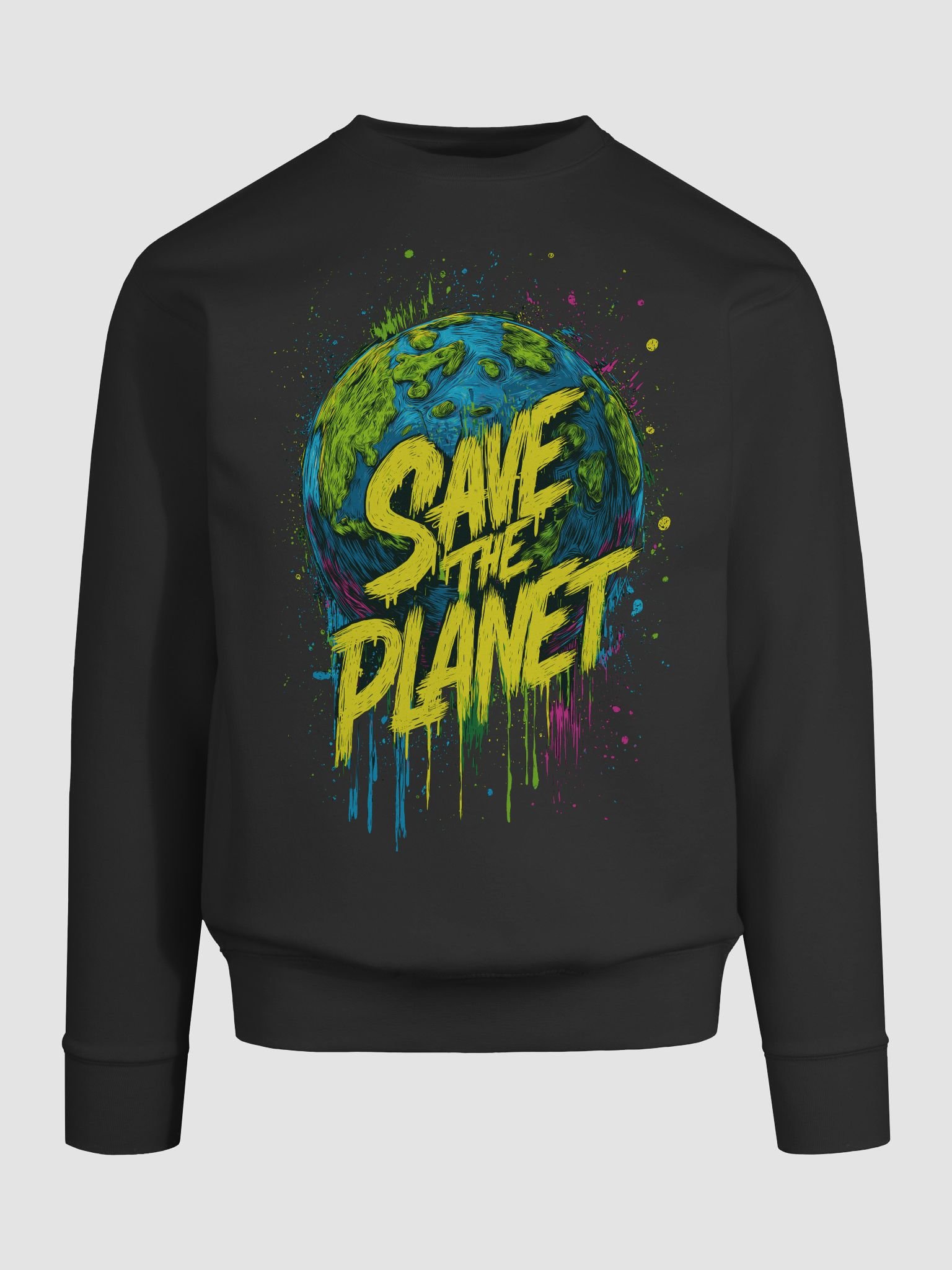 Save The Planet – Eco Street Art Sweatshirt product image (42)