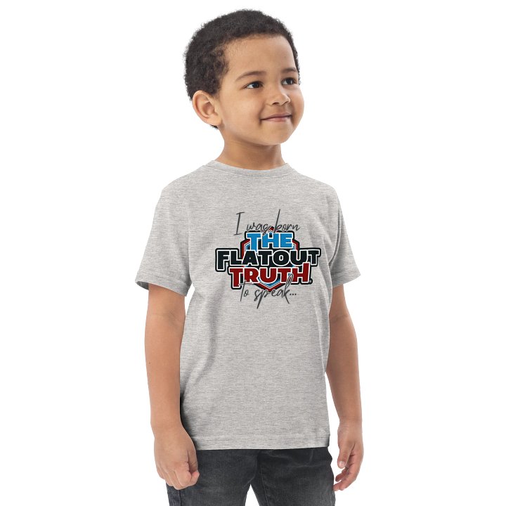 The Flat Out Truth Toddler Jersey Tee product image (6)