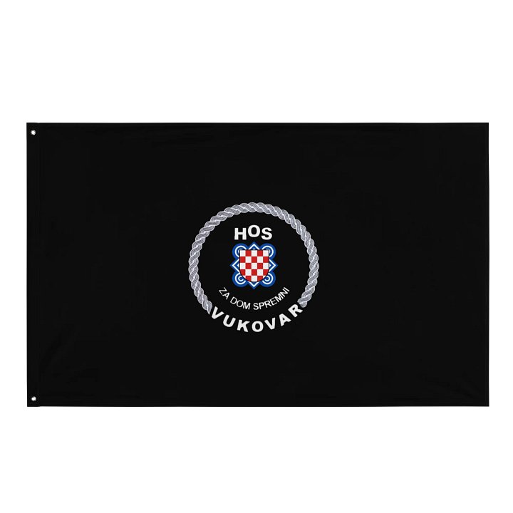 HOS Vukovar Heritage All-Over Flag product image (1)