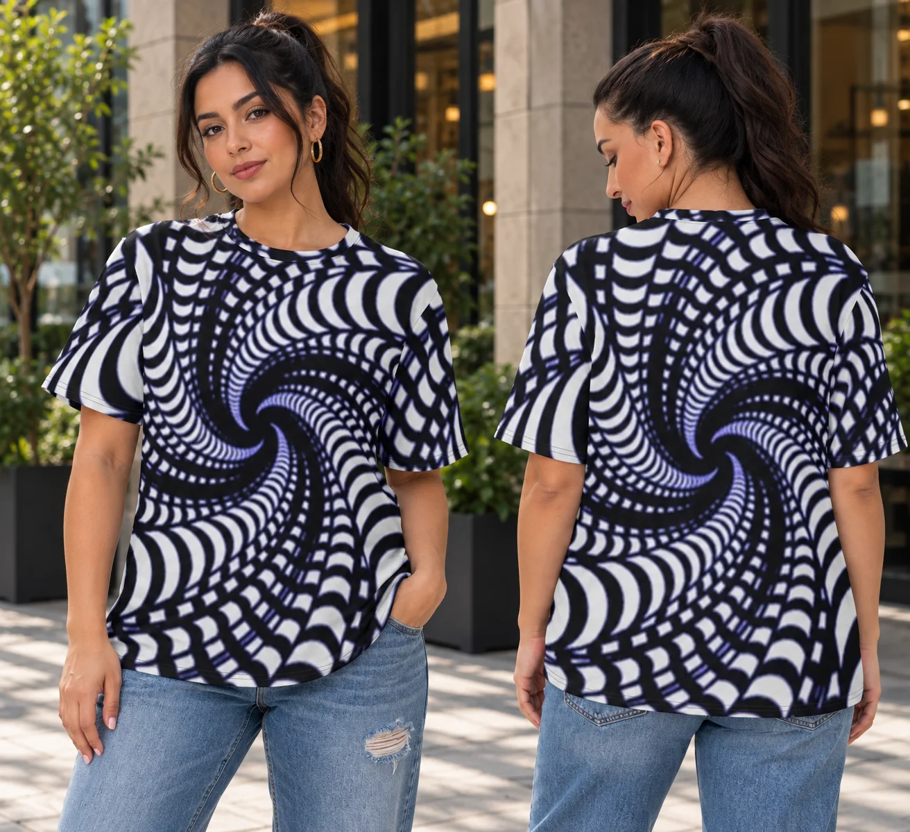 Crazy Swirl T-Shirt product image (1)