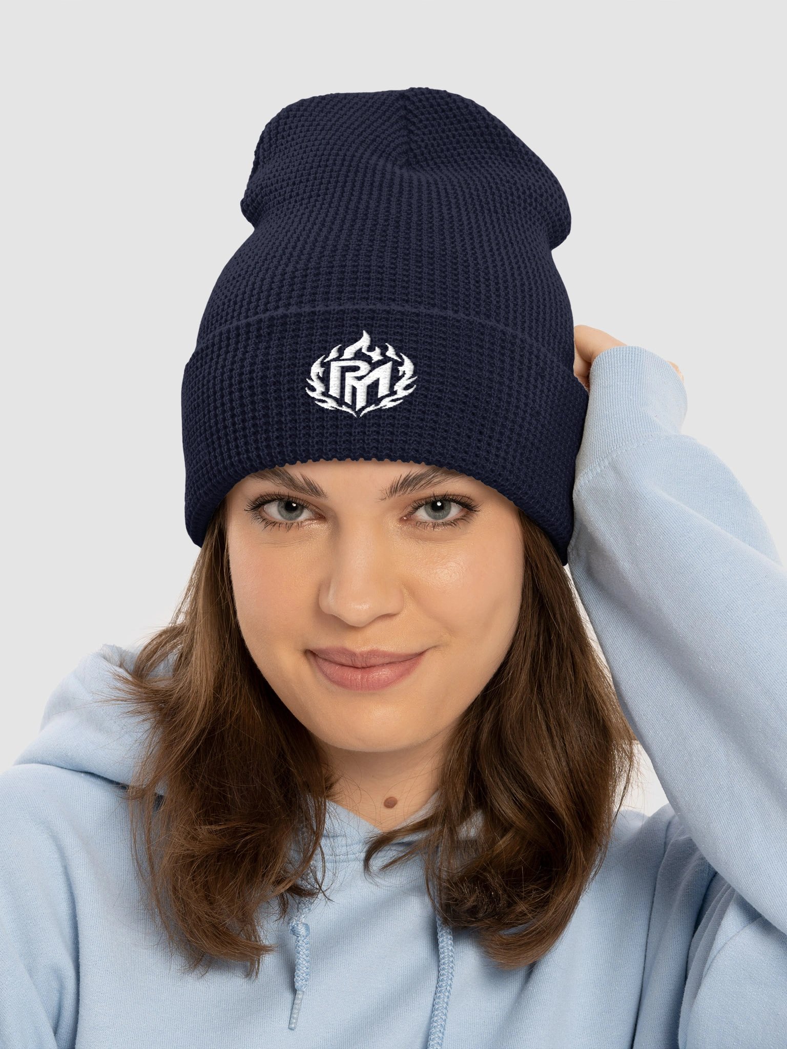 PM Flame Logo Waffle Beanie product image (25)