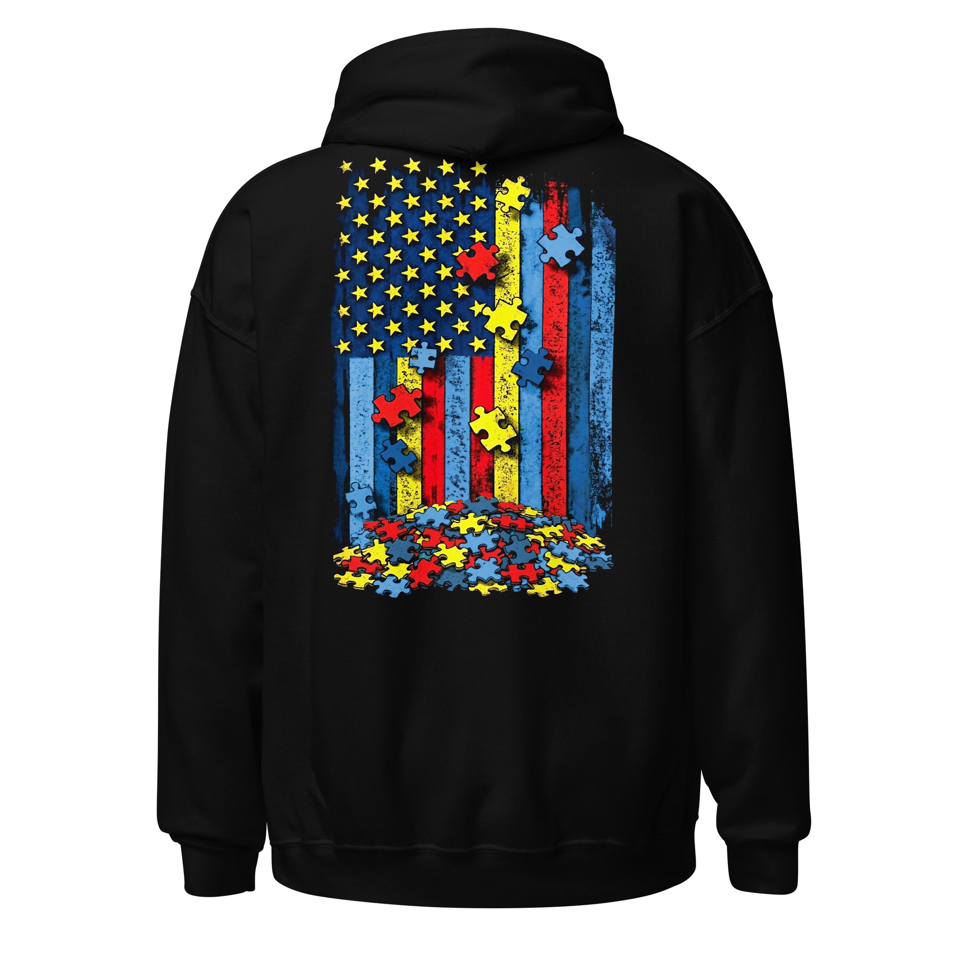 Built Different: Autism Awareness Hoodie product image (2)