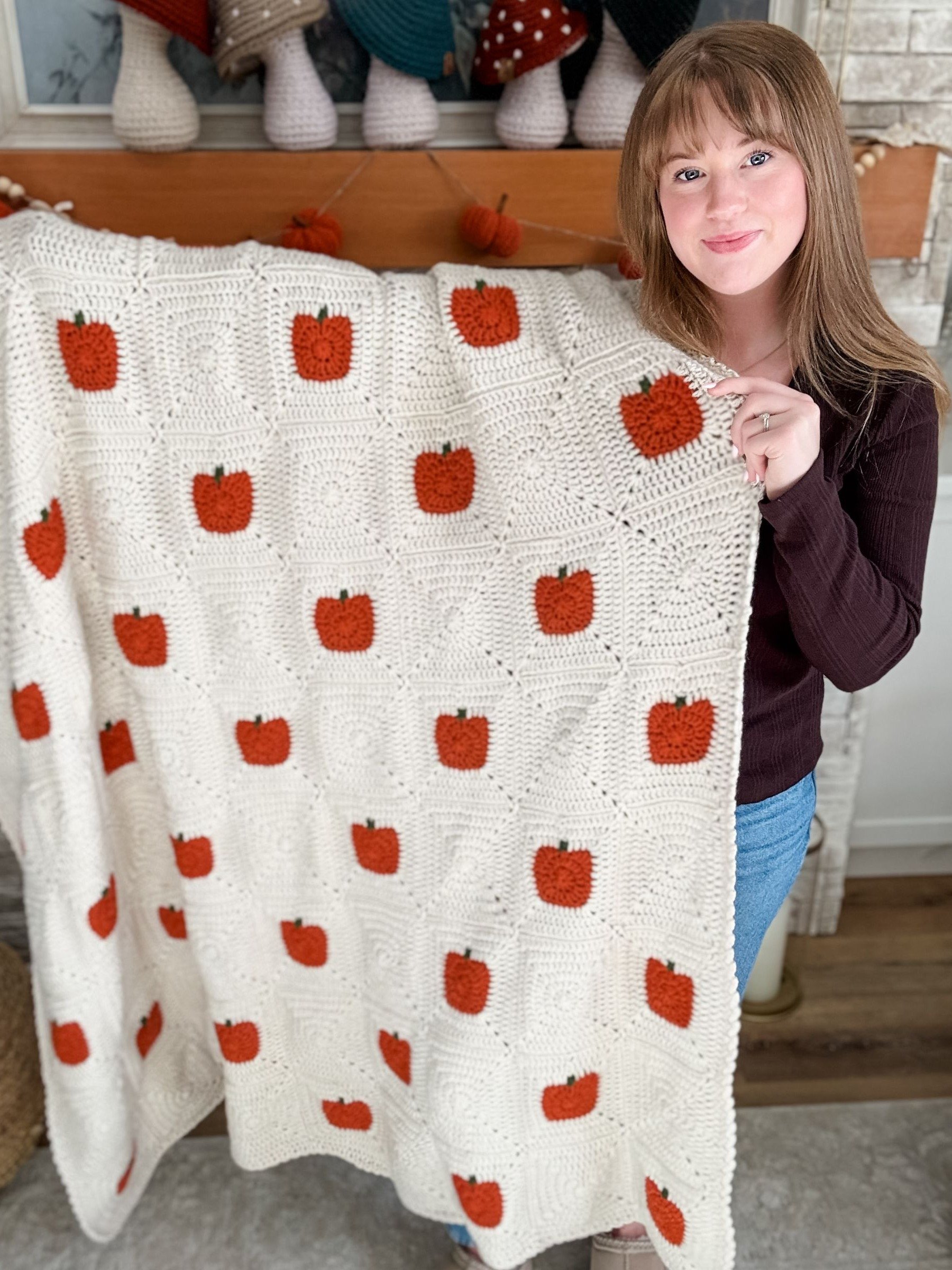 The Pumpkin Patch Blanket Crochet Pattern product image (3)