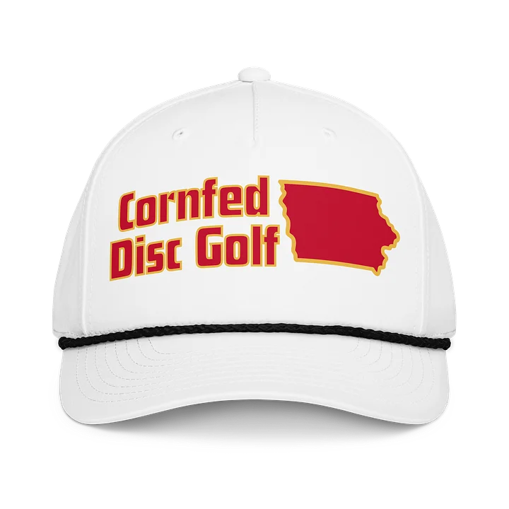 Cornfed Disc Golf Rope Hat ISU product image (5)