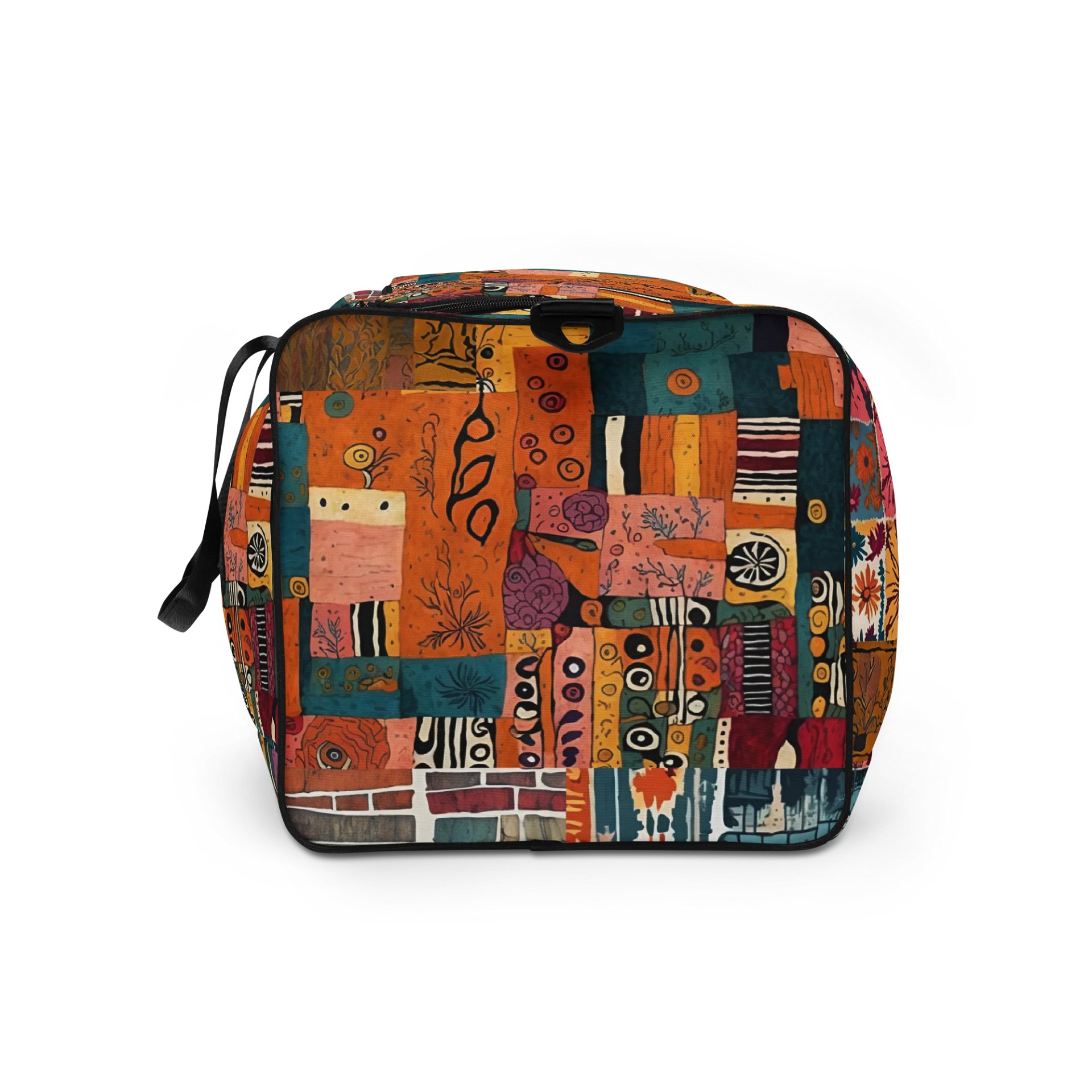Eclectic Patchwork Paradise Duffle Bag product image (10)