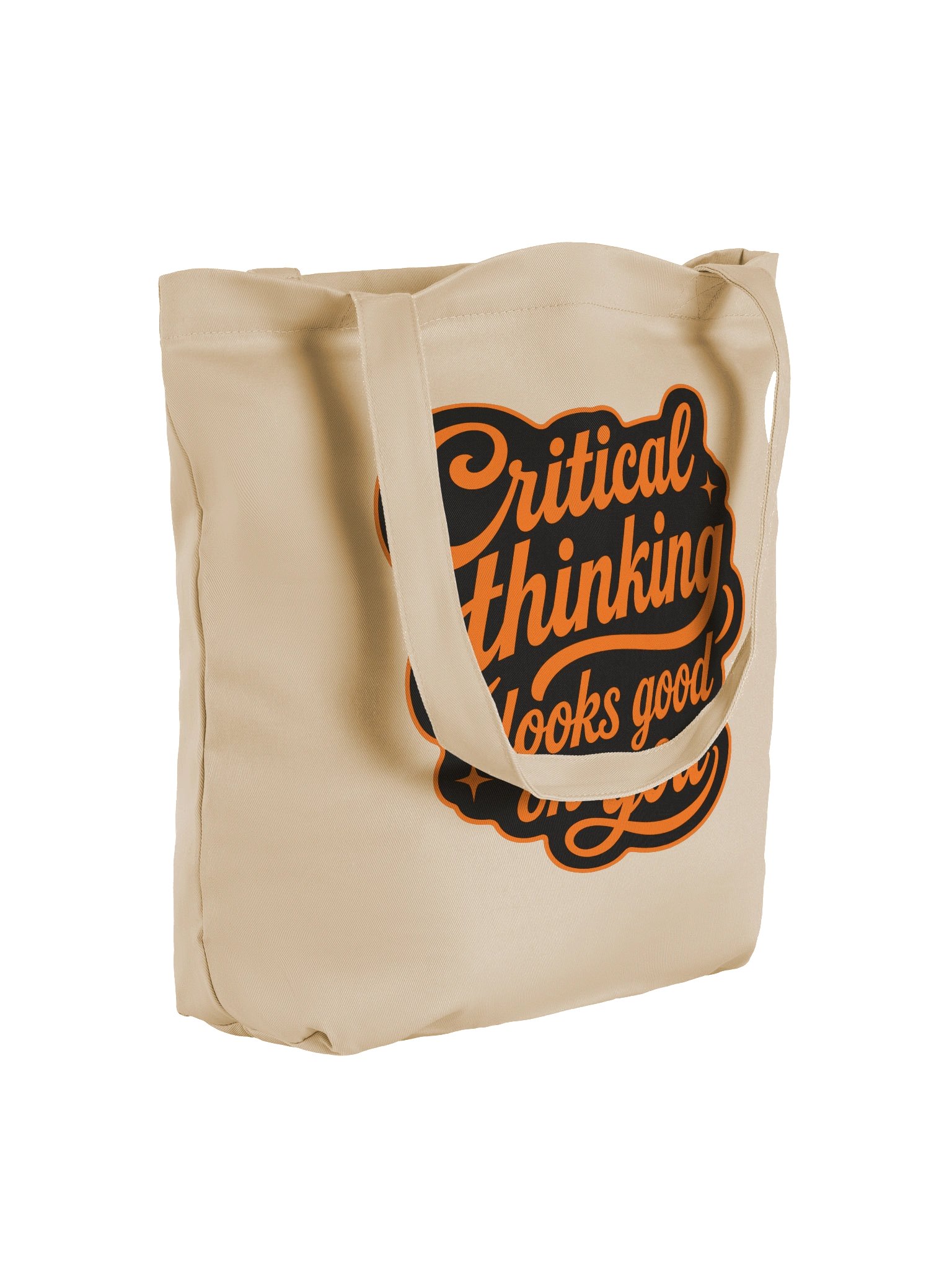 Critical Thinking Looks Good On You - Eco-Friendly Tote Bag product image (4)