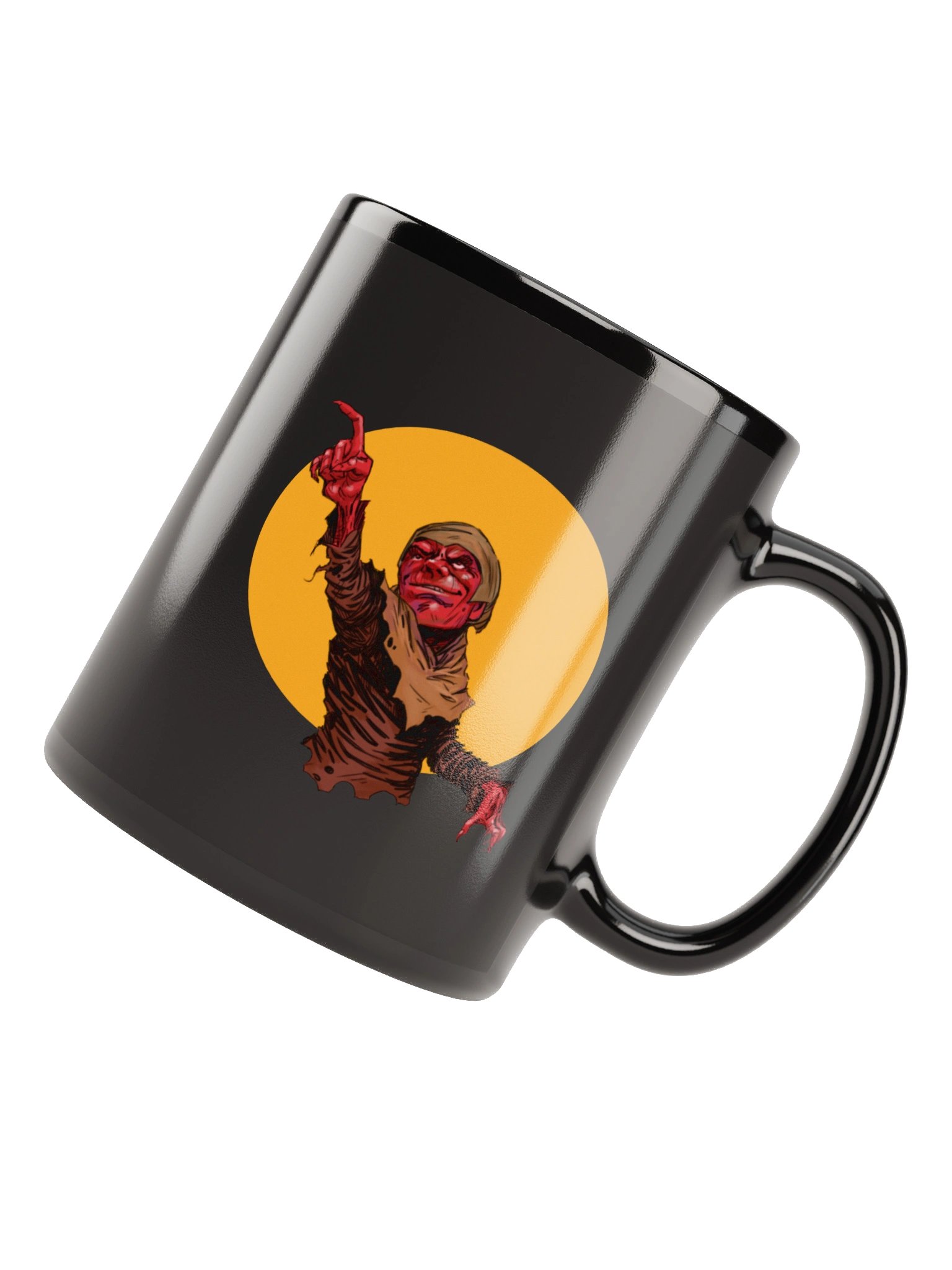 Nain Rouge - Black Glossy Mug product image (7)