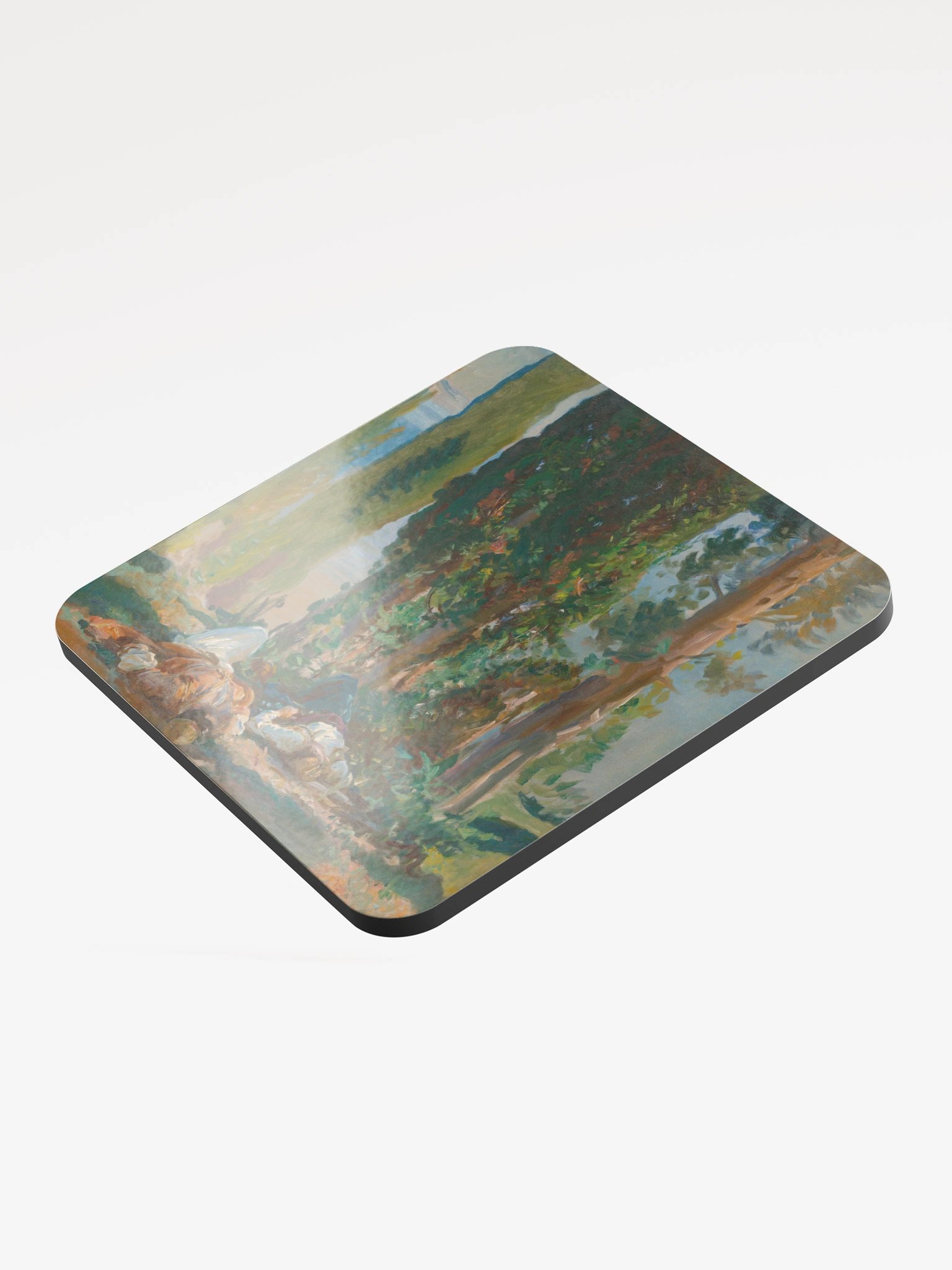 Under the Cypress Trees at Corfu Coaster product image (4)