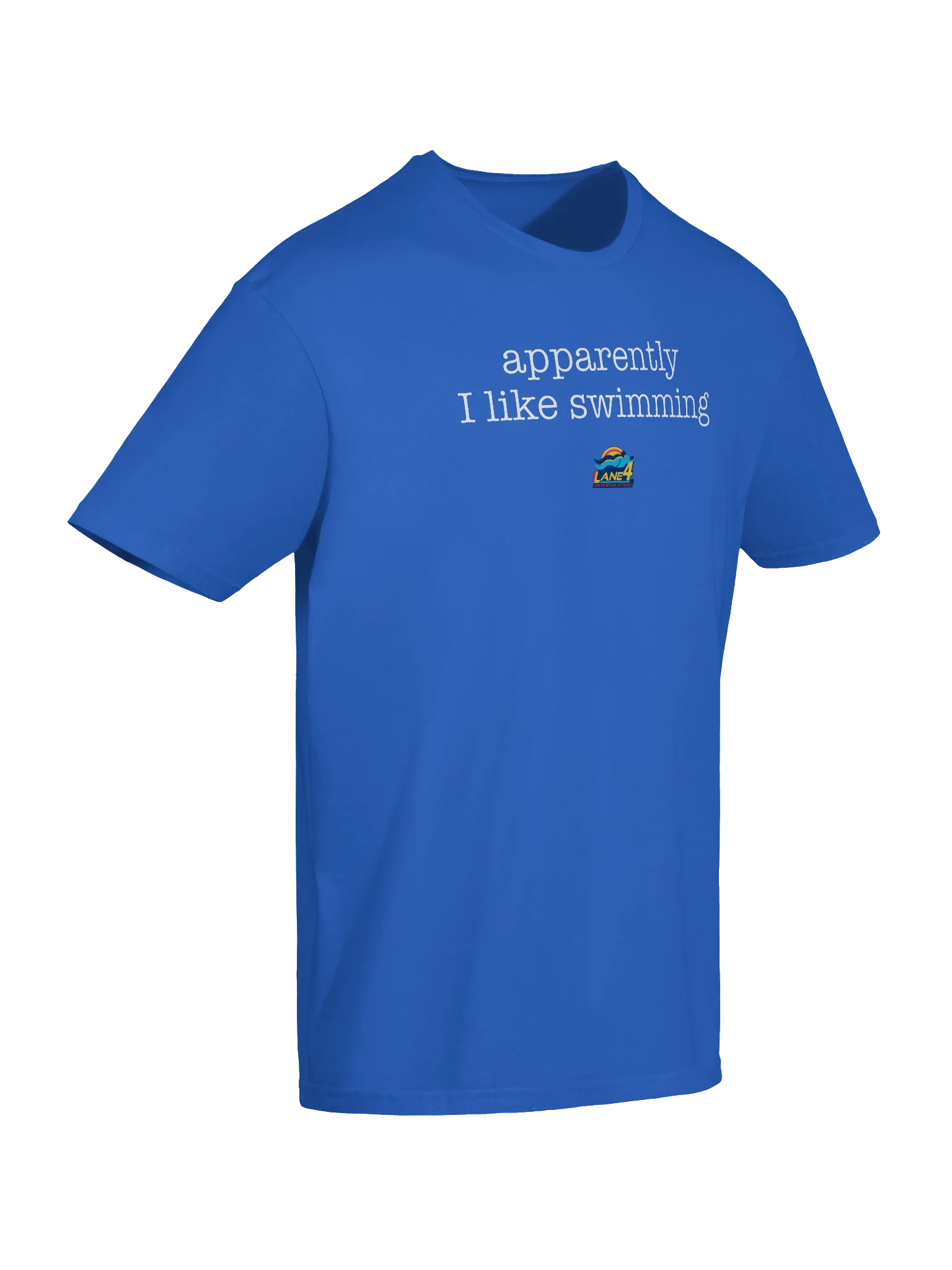 apparently I like swimming T-Shirt product image (9)