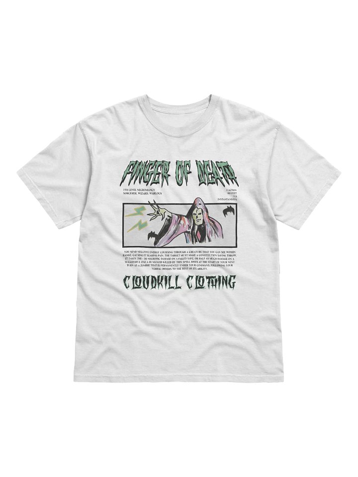 FINGER OF DEATH TEE product image (1)