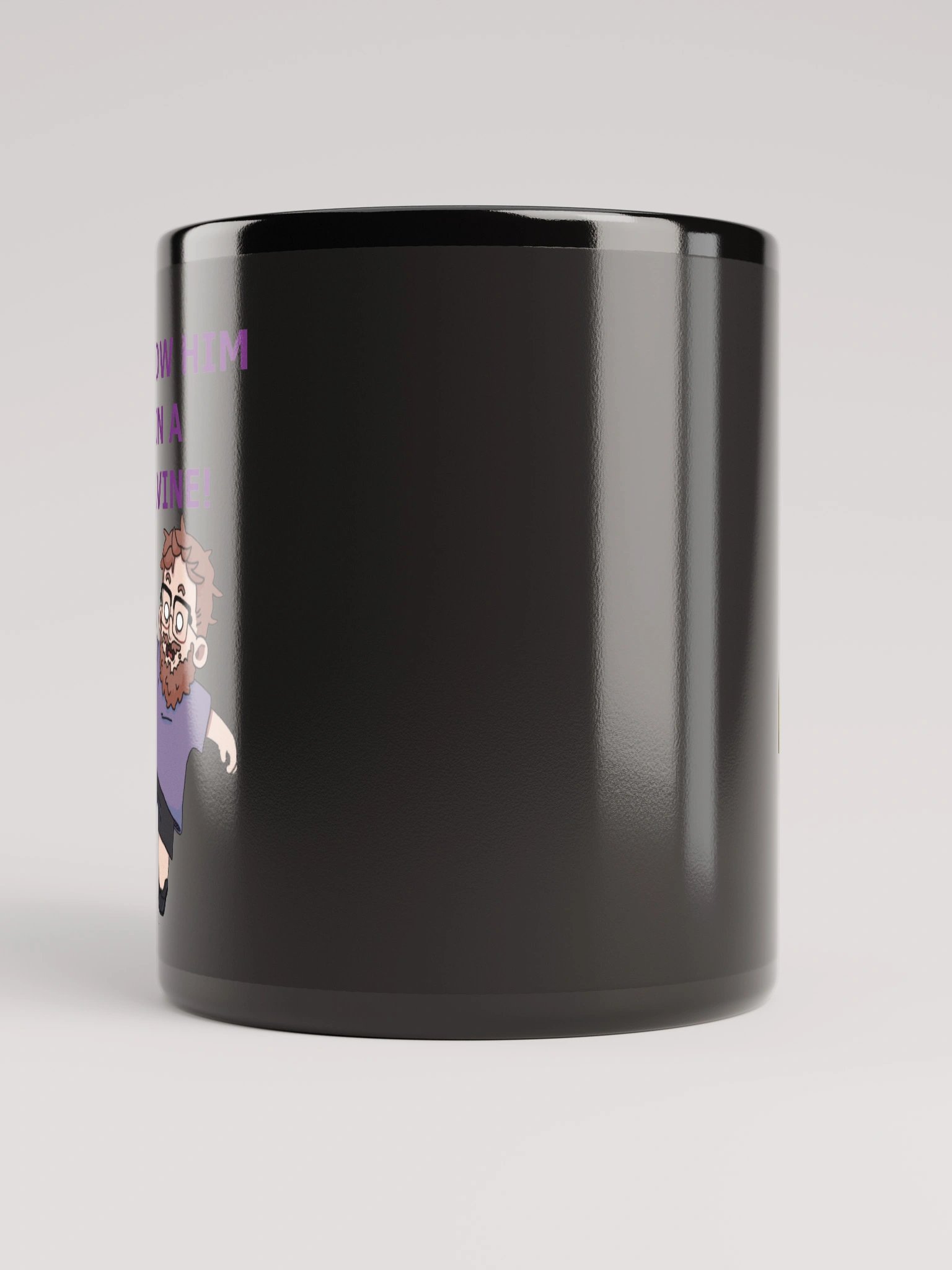 "Throw Him In a Ravine!" Black Mug product image (5)