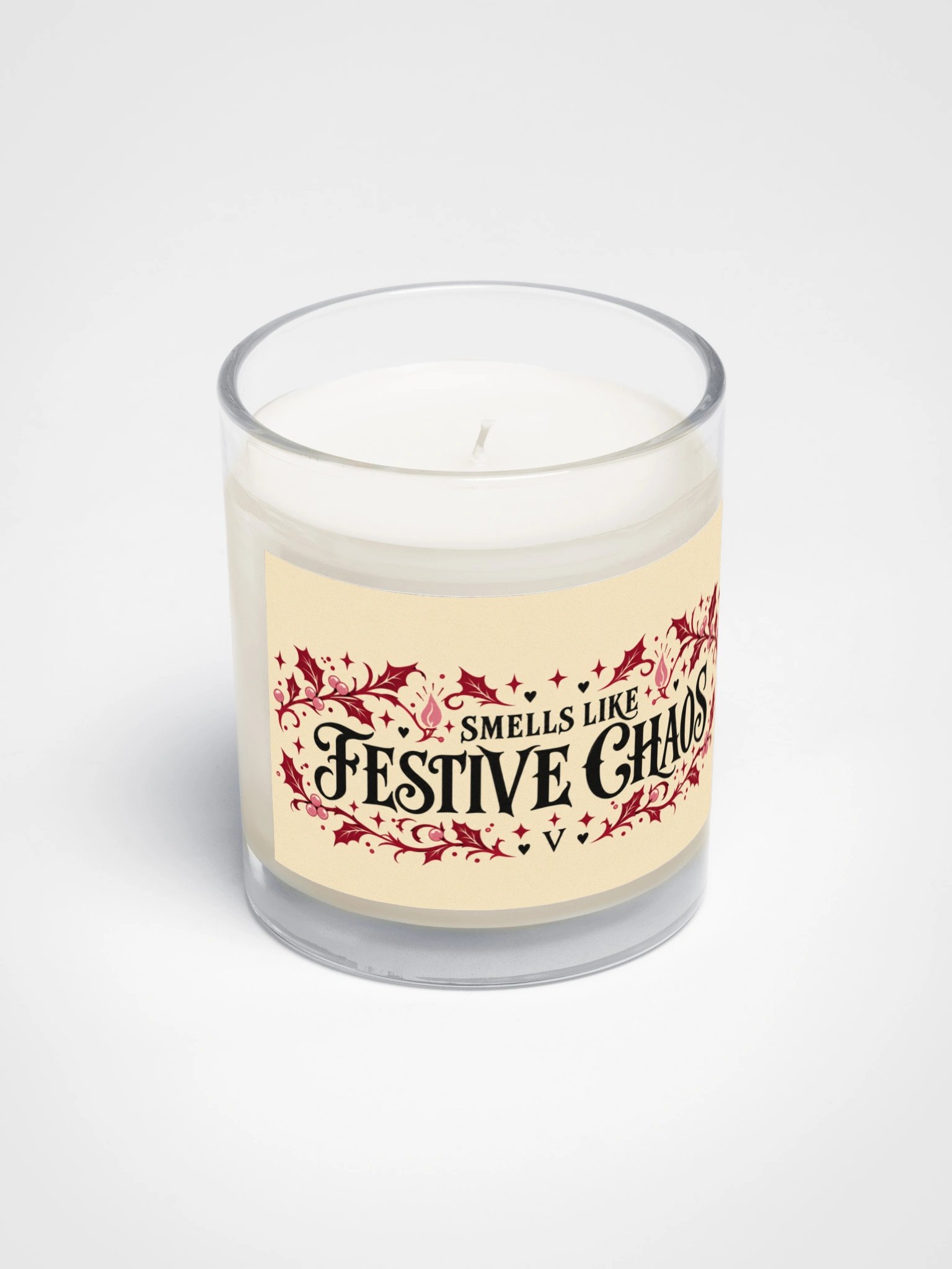Smells Like Festive Chaos Christmas Candle product image (2)