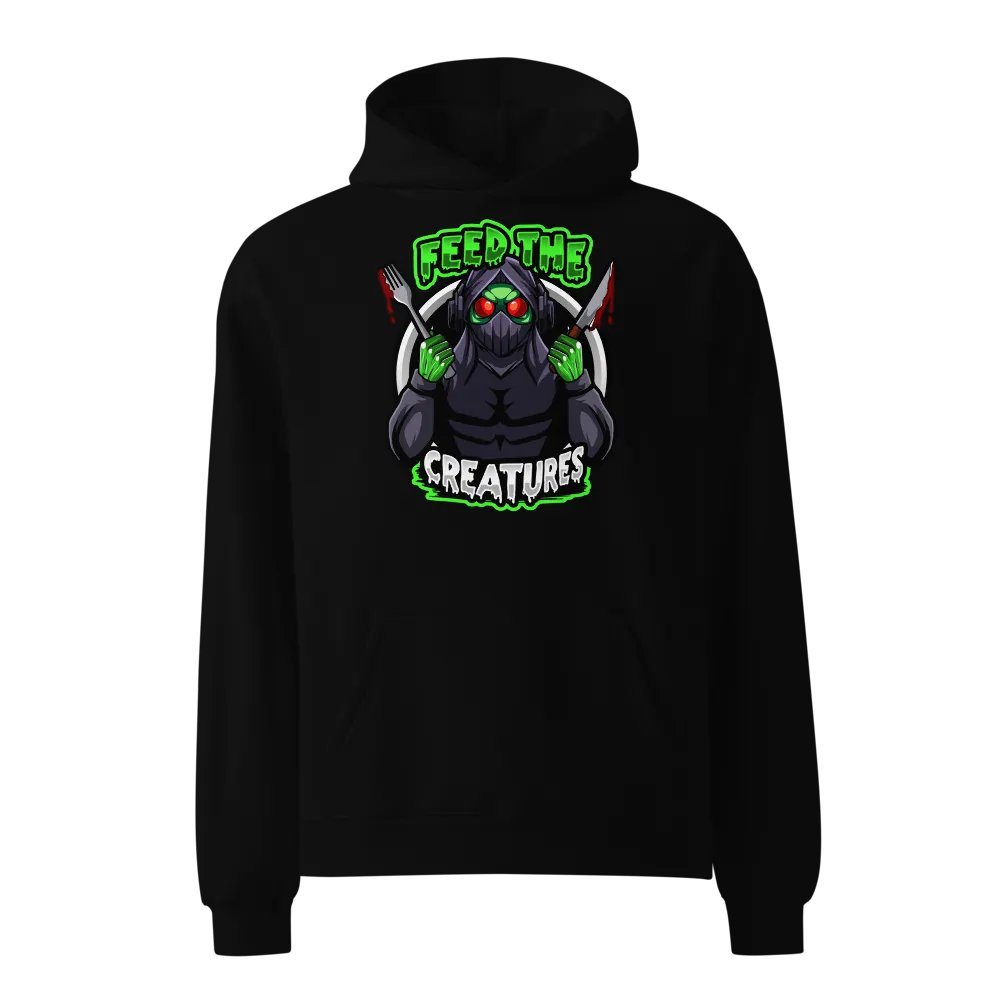 Feed The Creatures Premium Oversized Hoodie product image (2)