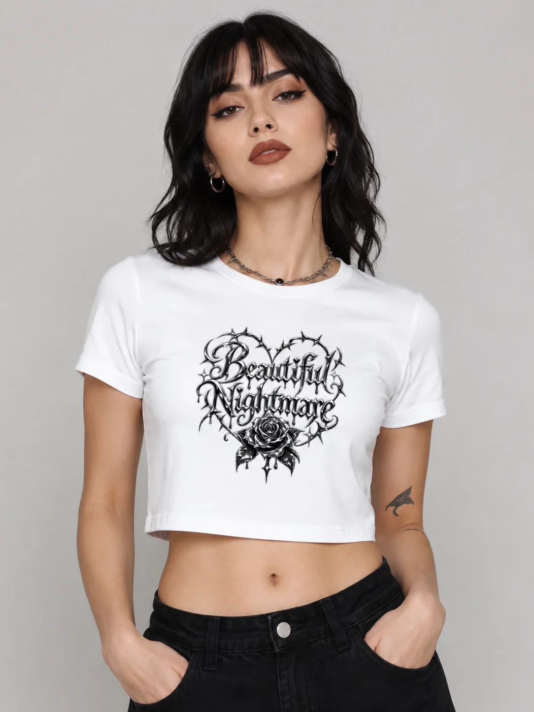 Beautiful Nightmare - Crop Top product image (1)