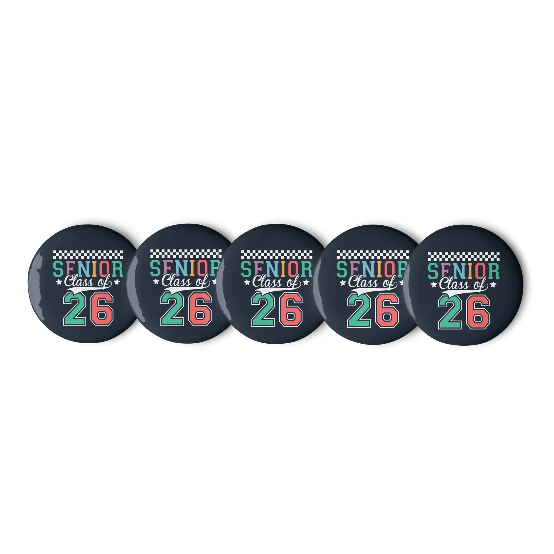 Senior Class of ‘26 Varsity Navy Pin Set product image (2)