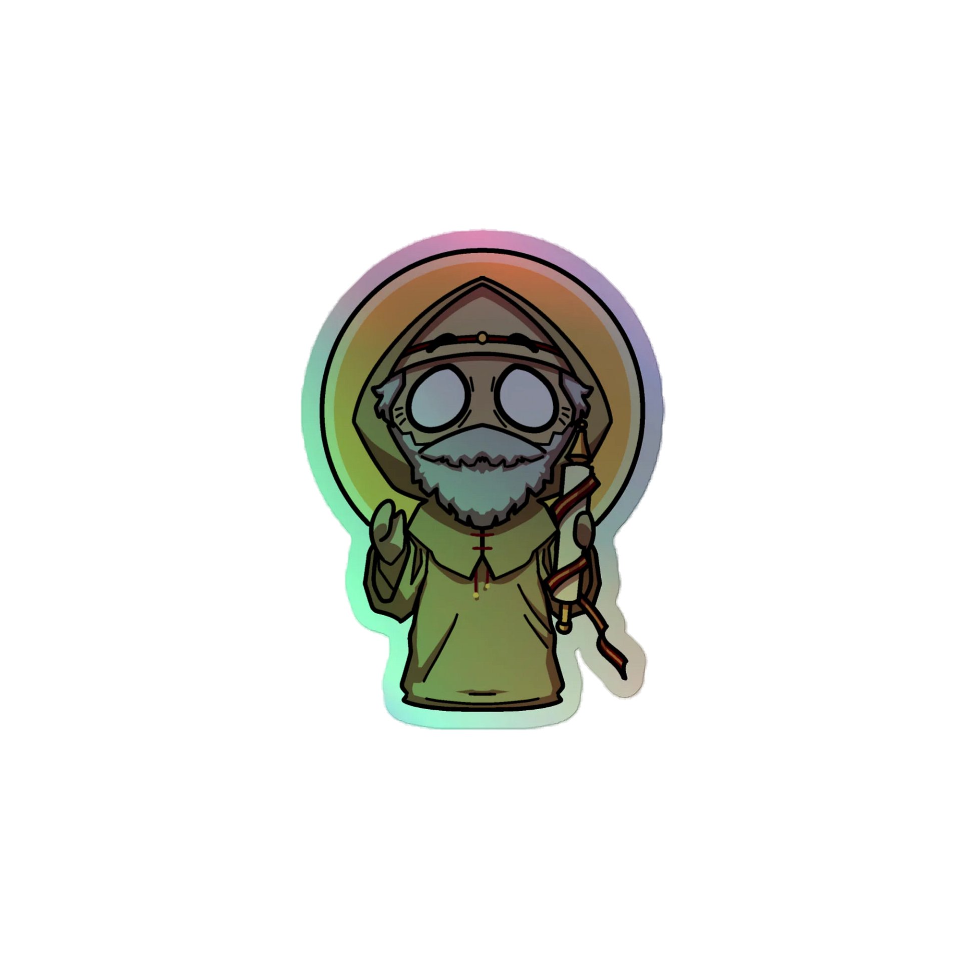Chibizekiel Holographic stickers product image (1)