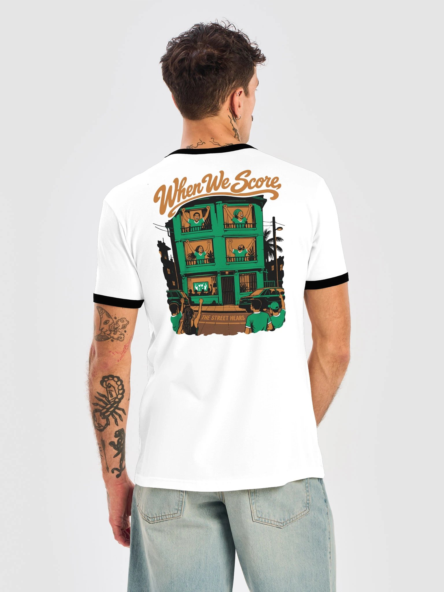 When We Score, the Street Hears (Ringer tee) product image (11)