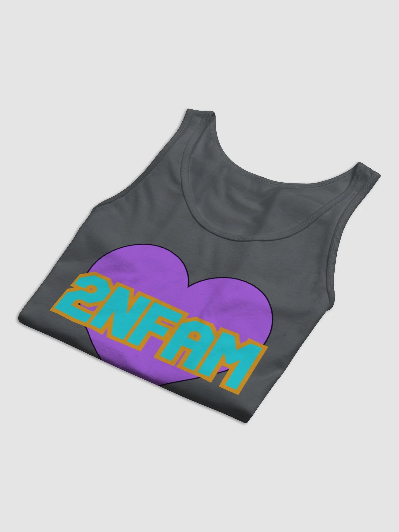 2NFAM Heart Tank Top - Unisex product image (3)