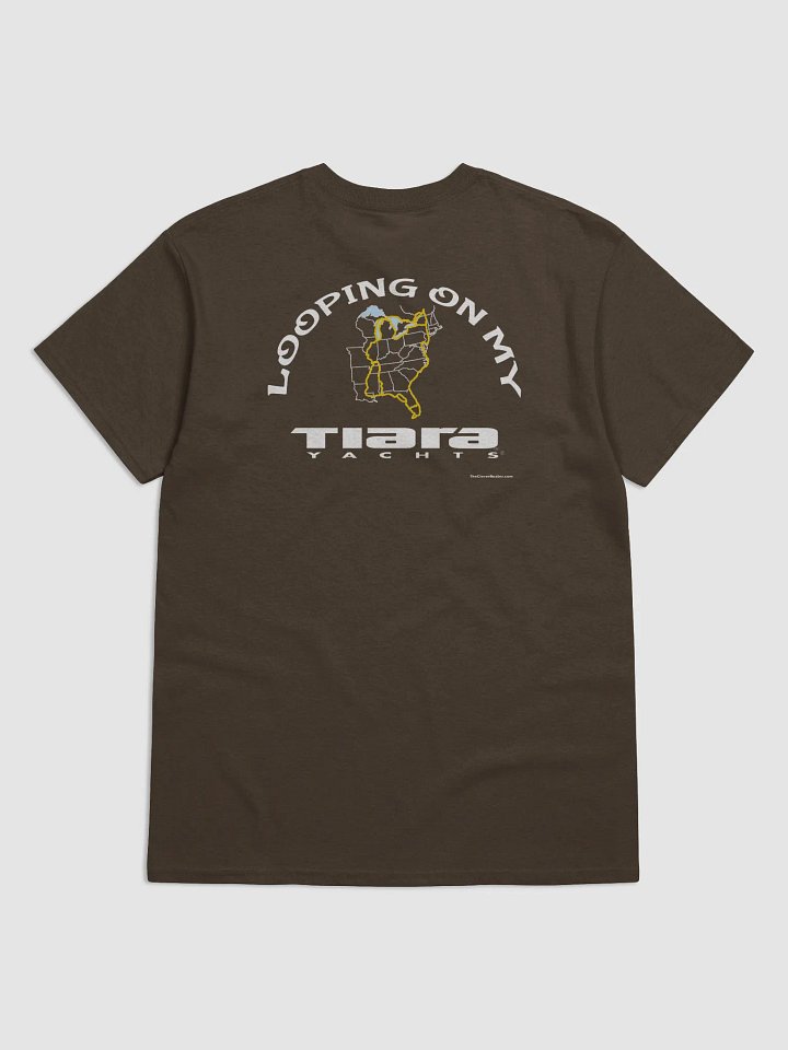 Looping On My Tiara - T-Shirt - Dark Shirt w/White Logo product image (1)