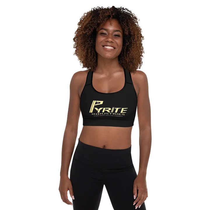 Pyrite Industries Logo Sports Bra product image (1)