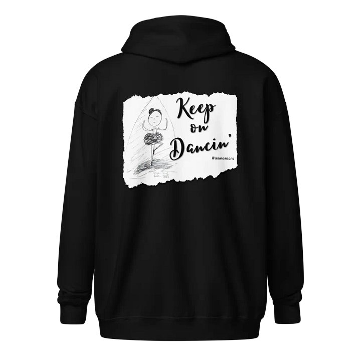 Keep Dancin' - Black ZIP Hoodie product image (1)