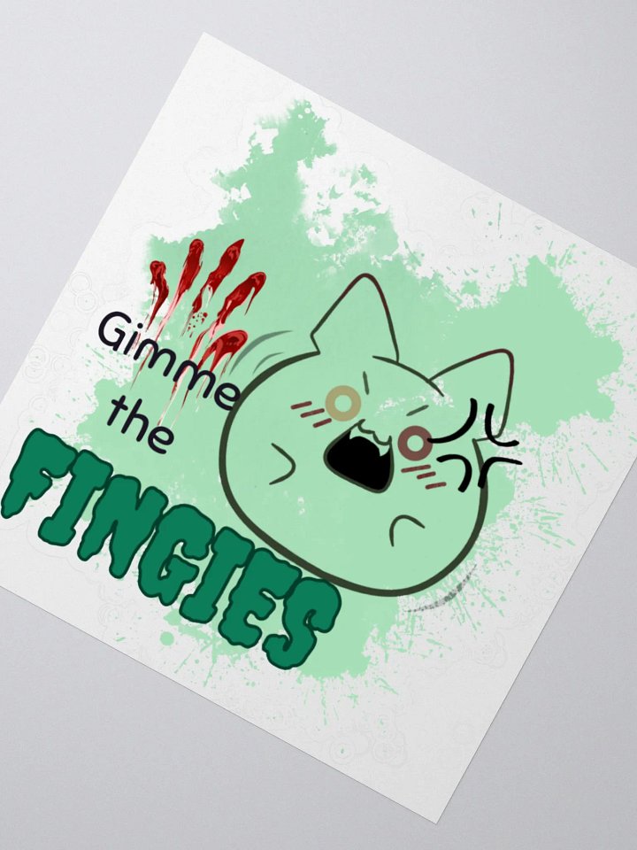 Gimme the Fingies Kiss Cut Stickers product image (2)
