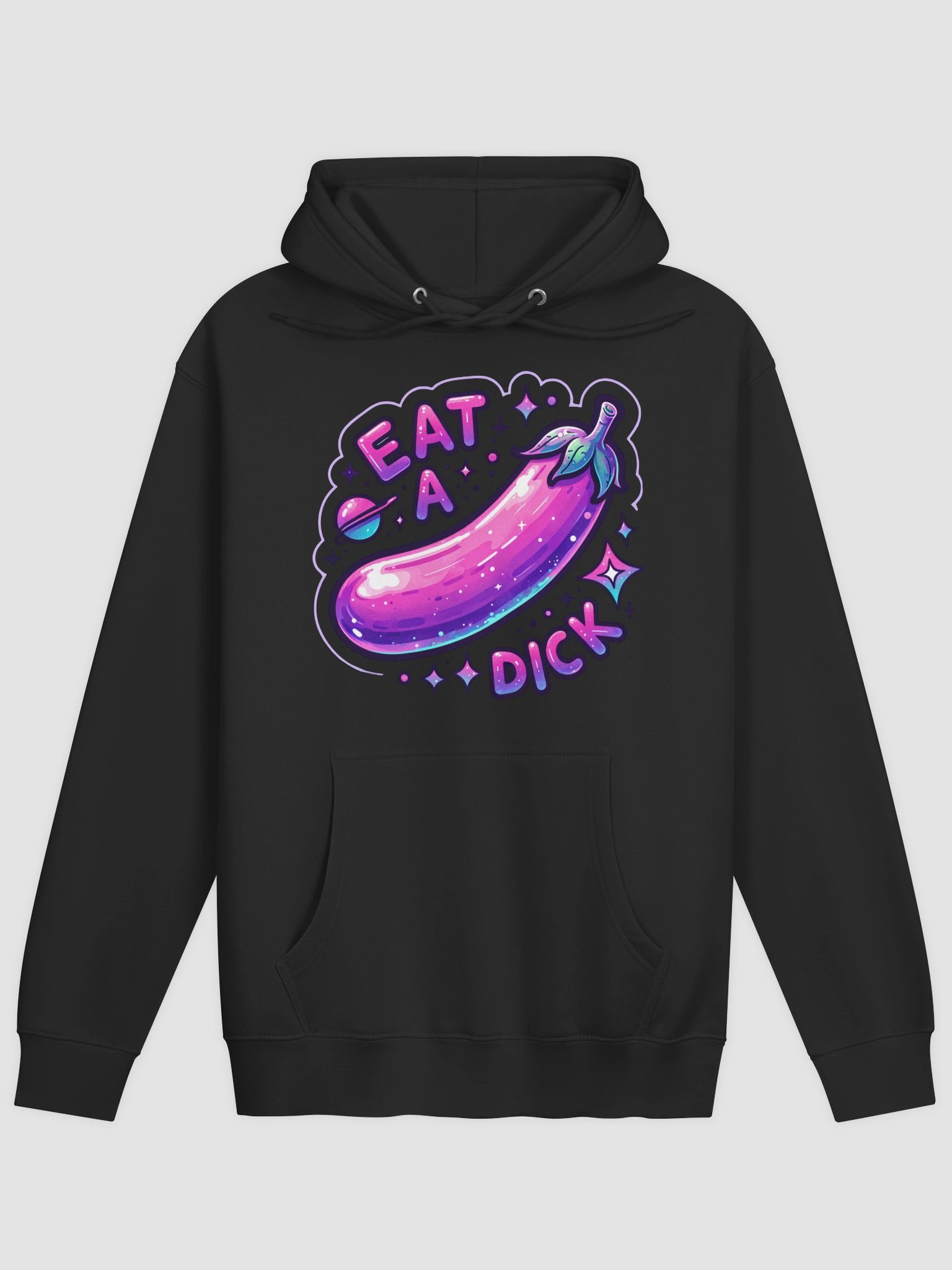 Funky Eggplant Delight Hoodie product image (2)