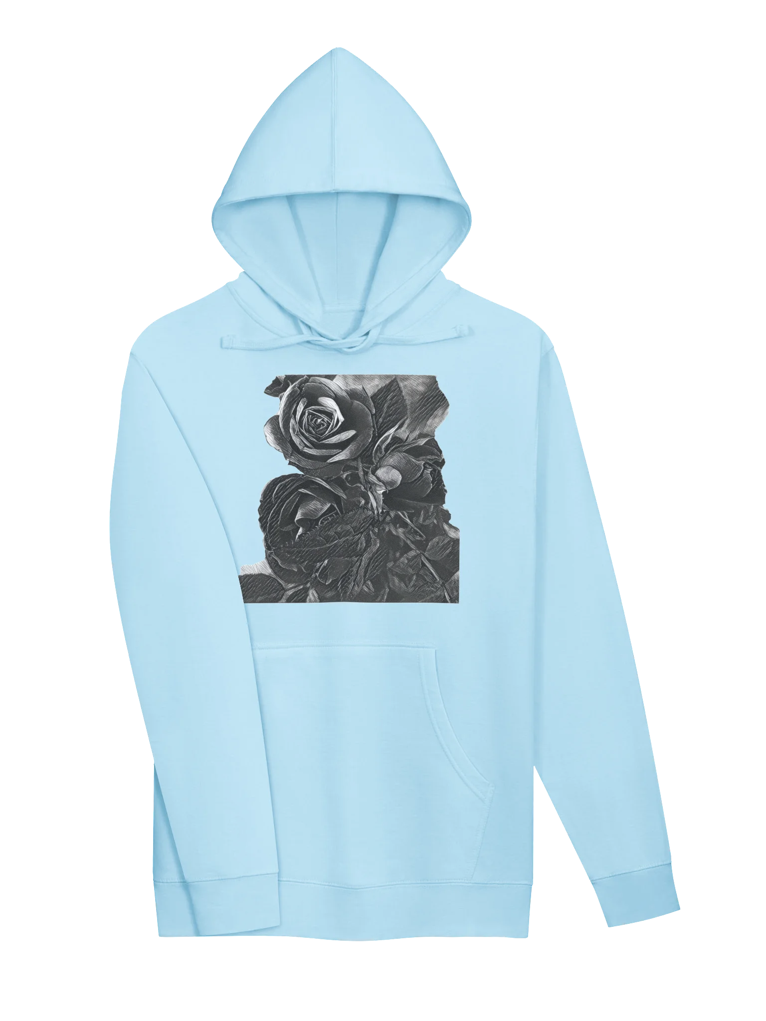 Love Two Rose Long Hoodie product image (3)